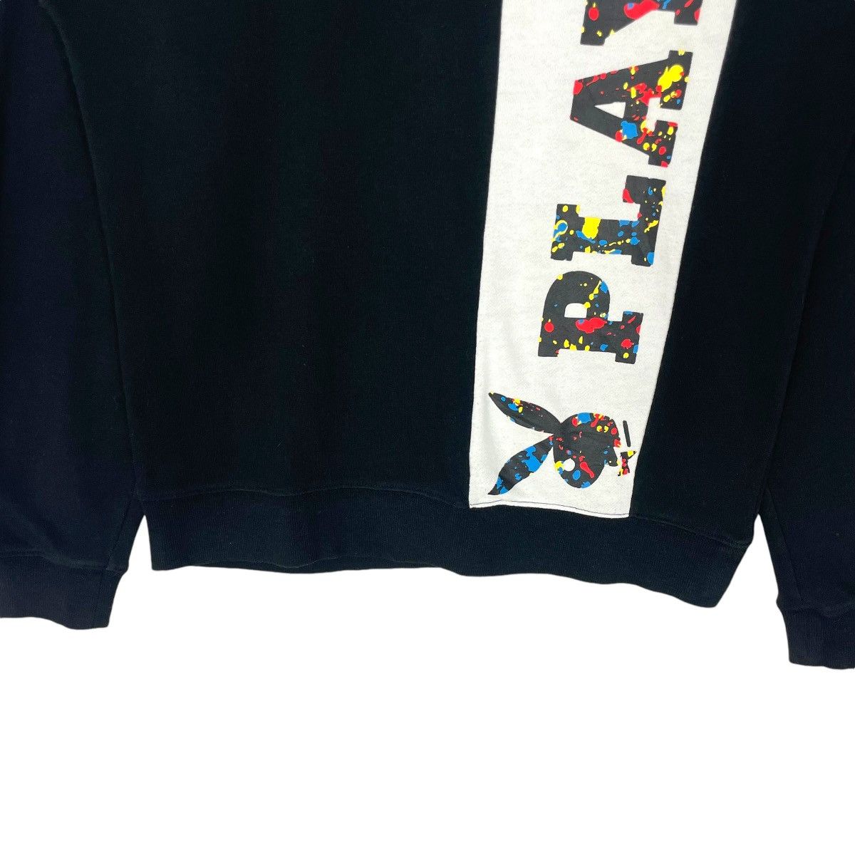 Playboy Vintage Playboy Spell Out Crewneck Sweatshirt Rainbow Wash Size US S / EU 44-46 / 1 - 6 Thumbnail