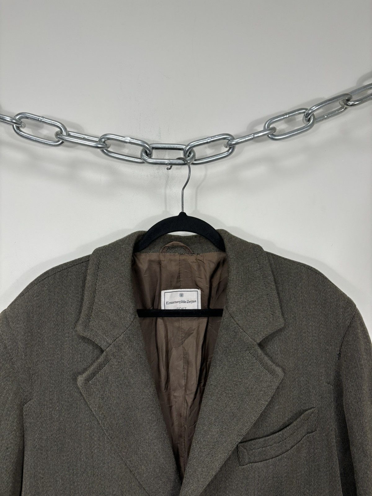 Ermenegildo Zegna Vintage Ermenegildo Zegna Soft Italian Classic Wool Coat Size US M / EU 48-50 / 2 - 10 Thumbnail