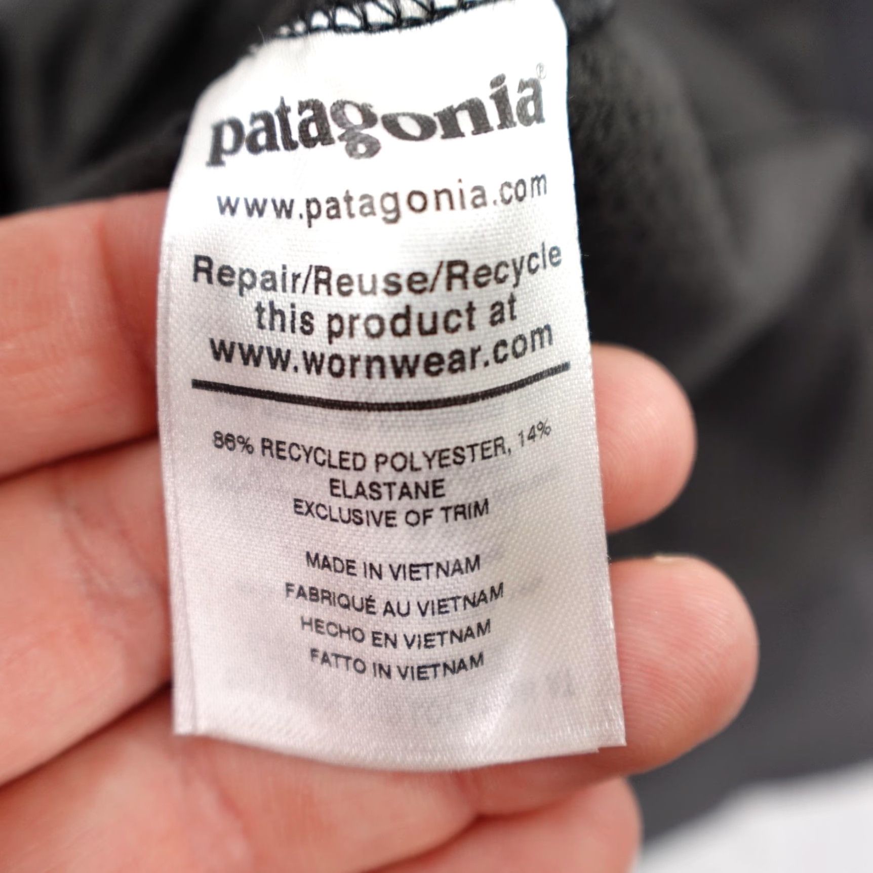 Patagonia Patagonia Jacket Mens XL Black Adze Windbloc Softshell Coat Full Zip Windbreaker Size US XL / EU 56 / 4 - 4 Thumbnail