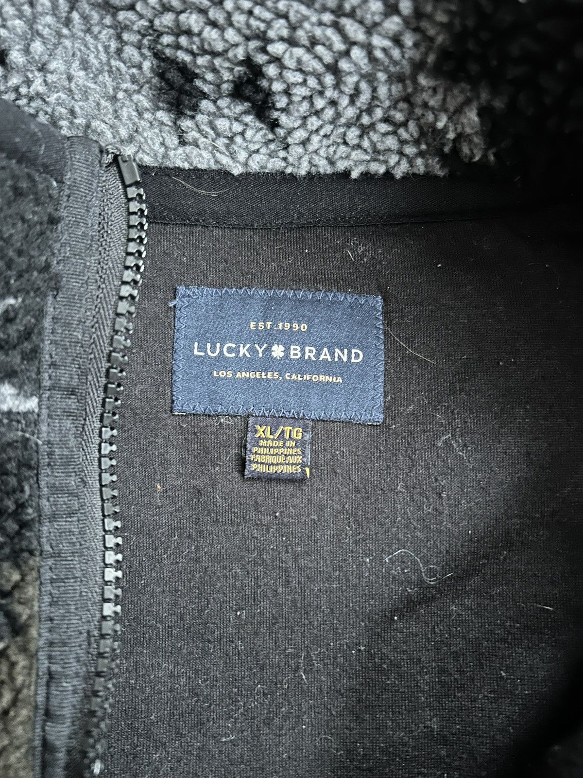 Lucky Brand Lucky Brand Zip Up Fleece Size US XL / EU 56 / 4 - 3 Thumbnail