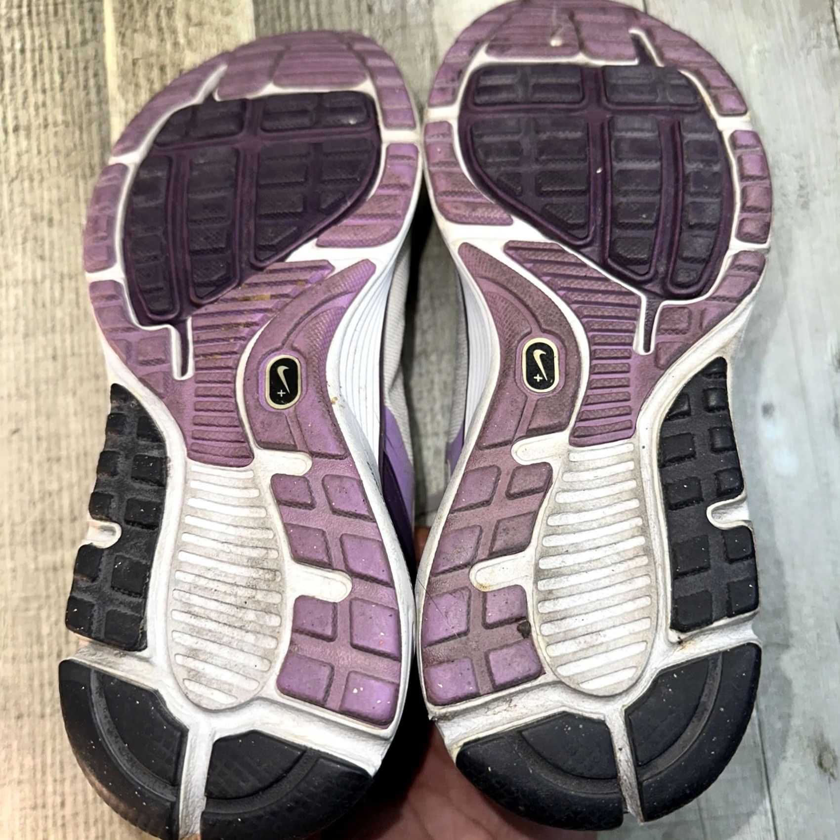 Nike Nike Lunareclipse 3 Sneaker Women 6.5 Purple Lace-Up Geometric Logo 2012 Athletic Shoes Mens Womens Girls Size US 7 / IT 37 - 8 Thumbnail