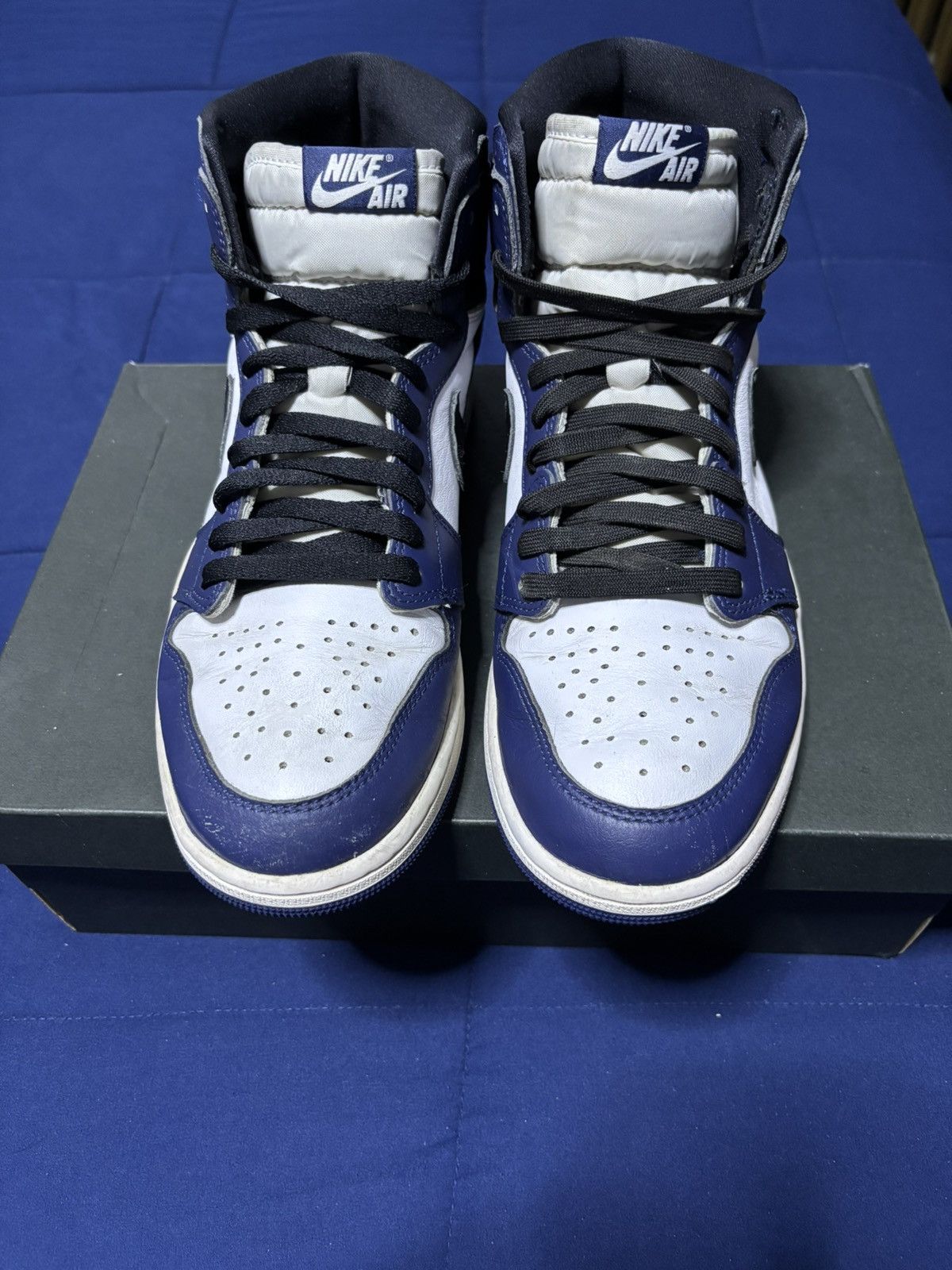 Jordan Brand Jordan 1 Retro High OG Midnight Navy 2024 Size 10.5 Size US 10.5 / EU 43-44 - 1 Thumbnail