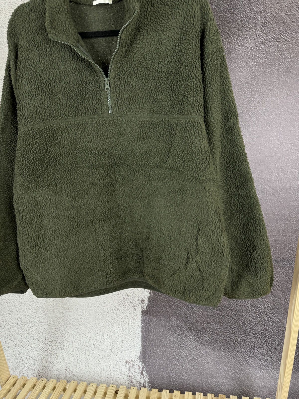 GU GU Japan vintage half zip fleece pullover sweater Size US L / EU 52-54 / 3 - 5 Thumbnail