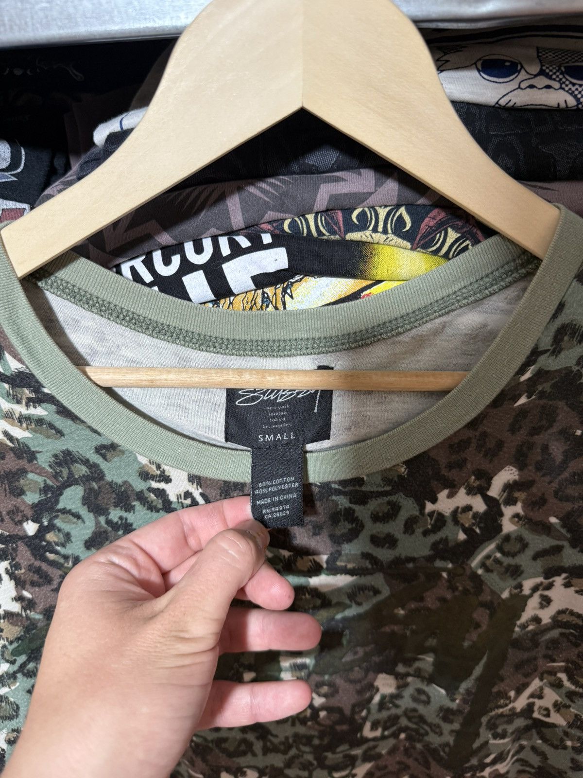 Stussy Rare Stussy Camouflage Skate Gang T-Shirt Y2K Hype Size S / US 4 / IT 40 - 5 Thumbnail