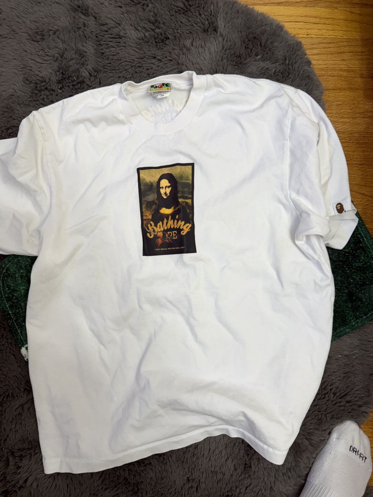 Bape Bape mona lisa shirt size small Size US S / EU 44-46 / 1 - 1 Thumbnail