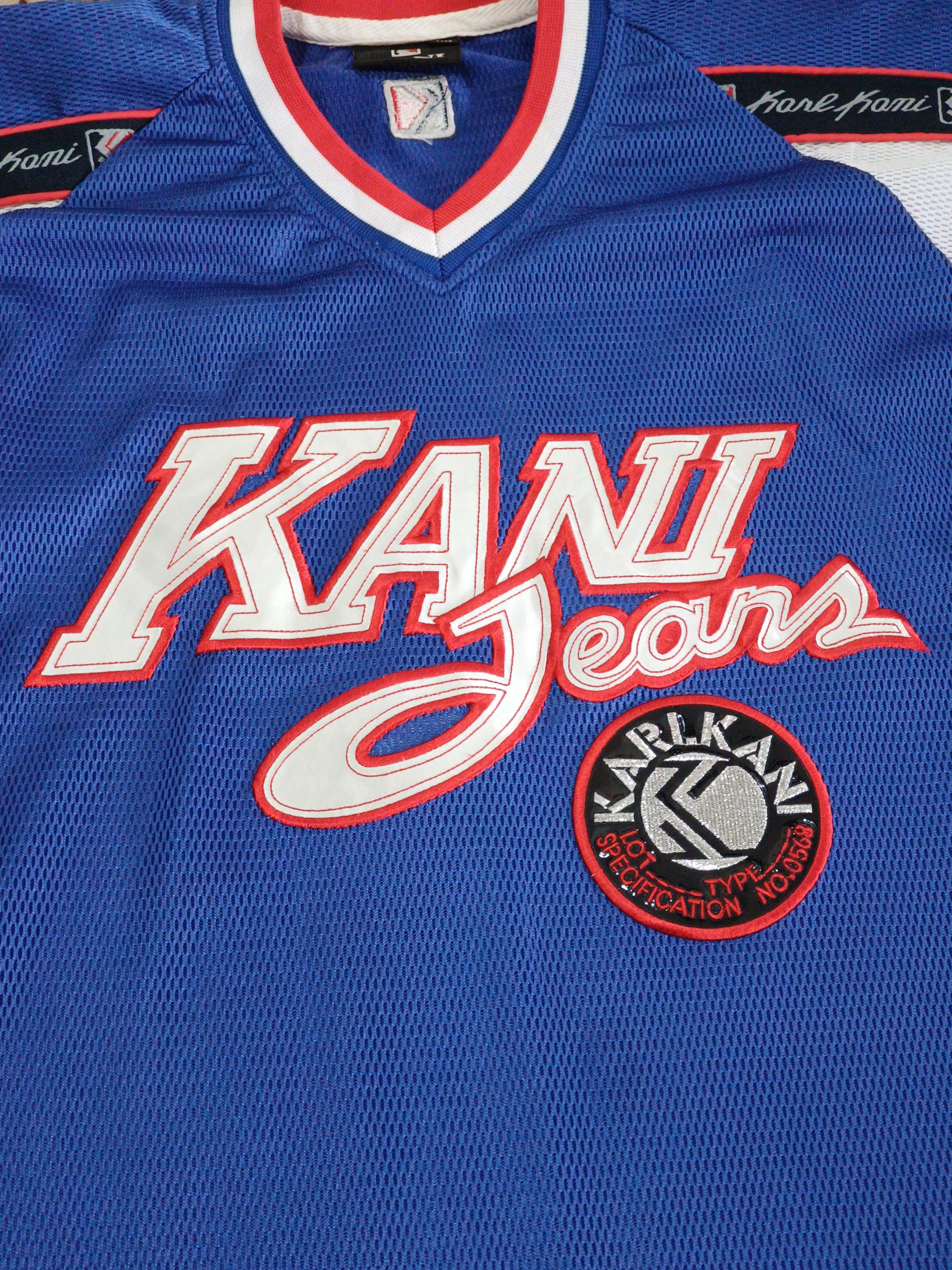 Karl Kani Vintage Karl Kani Jersey Hip Hop 90s Size US XL / EU 56 / 4 - 4 Thumbnail
