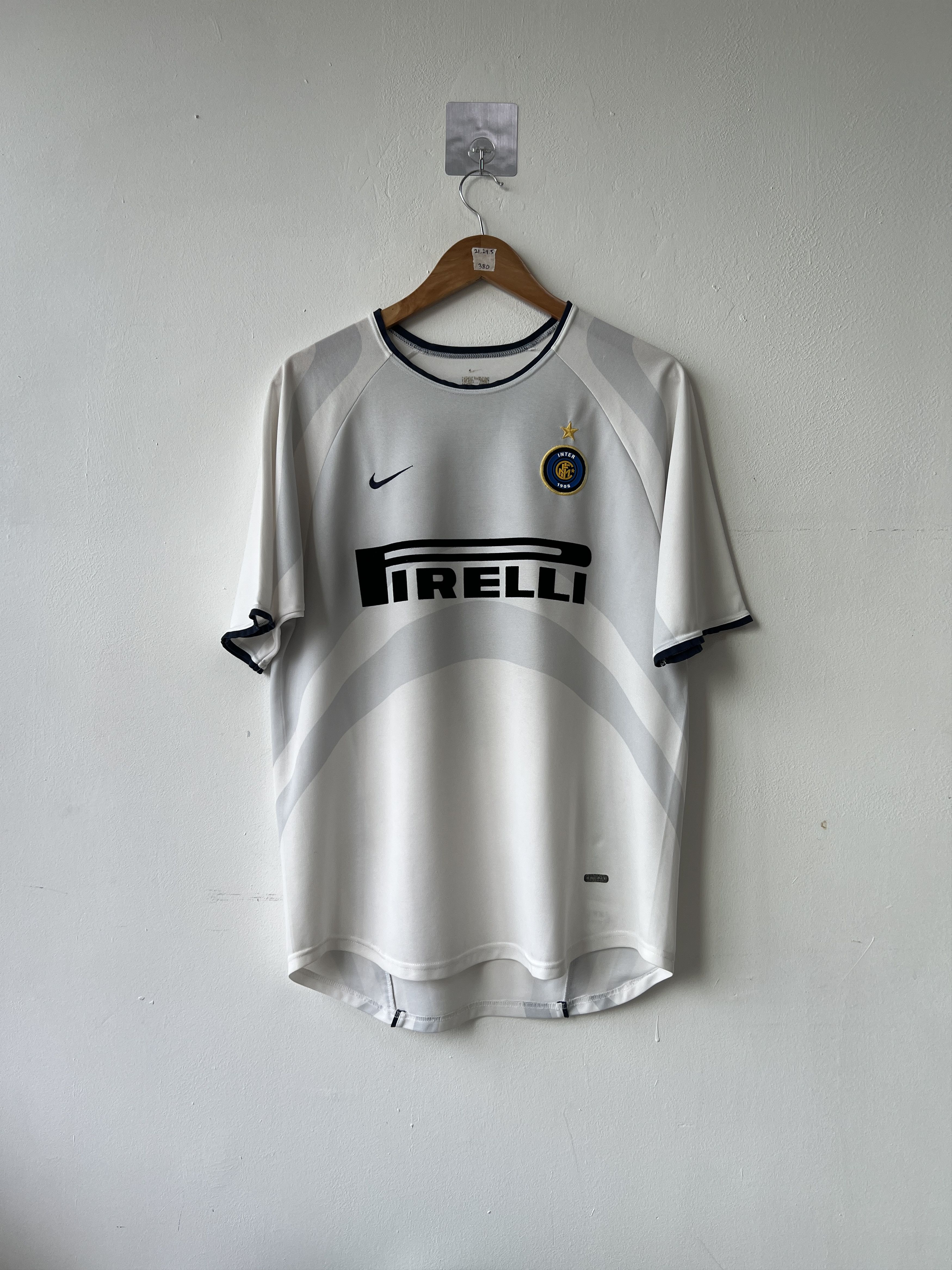 Nike (M) Inter Milan 2001-02 Away Kit Ronaldo #9 Size US M / EU 48-50 / 2 - 2 Thumbnail
