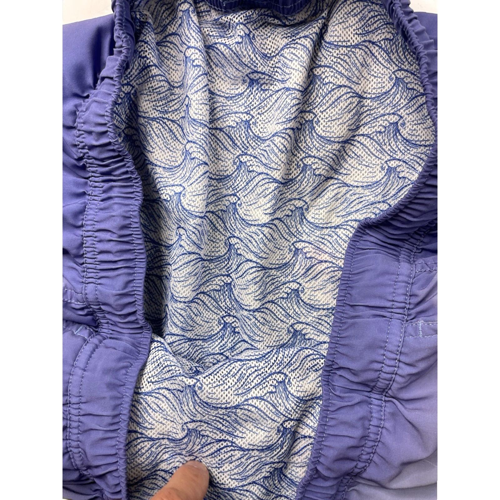 Peter Millar Peter Millar Seaside Ocean Traffic Stretch Swim Trunks Board Bottom Mens 2XL Blue multi Fish Tropical Beach Deep Sea Stretch 1990s? Size US XXL / EU 58 / 5 - 4 Thumbnail
