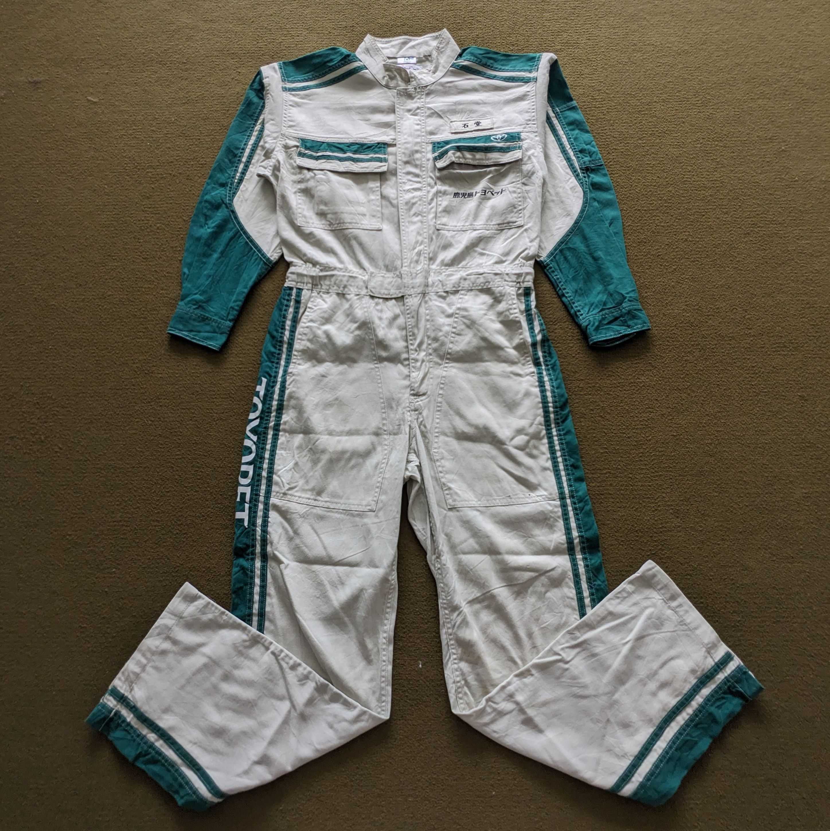 Vintage Vintage TOYOPET TOYOTA Racing Workwear Coverall Jacket Size US S / EU 44-46 / 1 - 3 Thumbnail