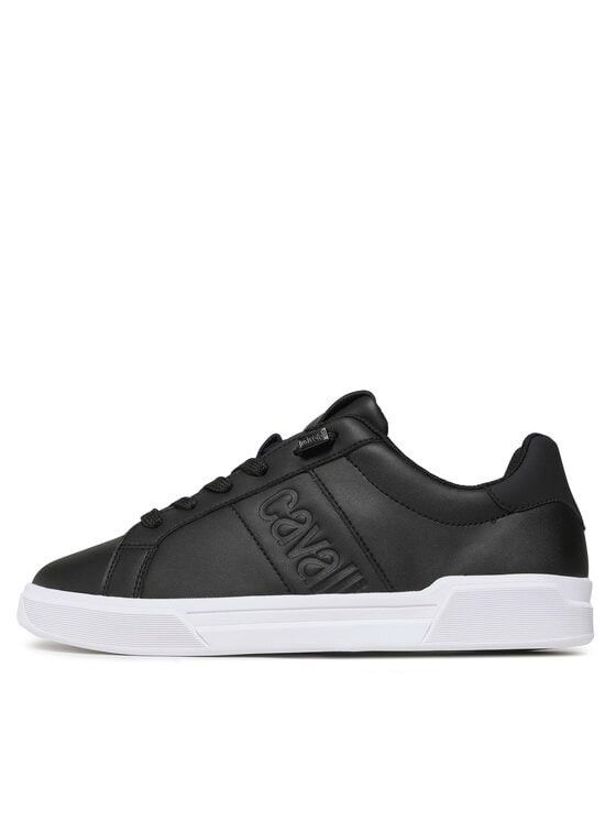 Just Cavalli Just Cavalli Design Minimalist Leather Lace-Up Sneakers Size US 10 / EU 43 - 1 Thumbnail