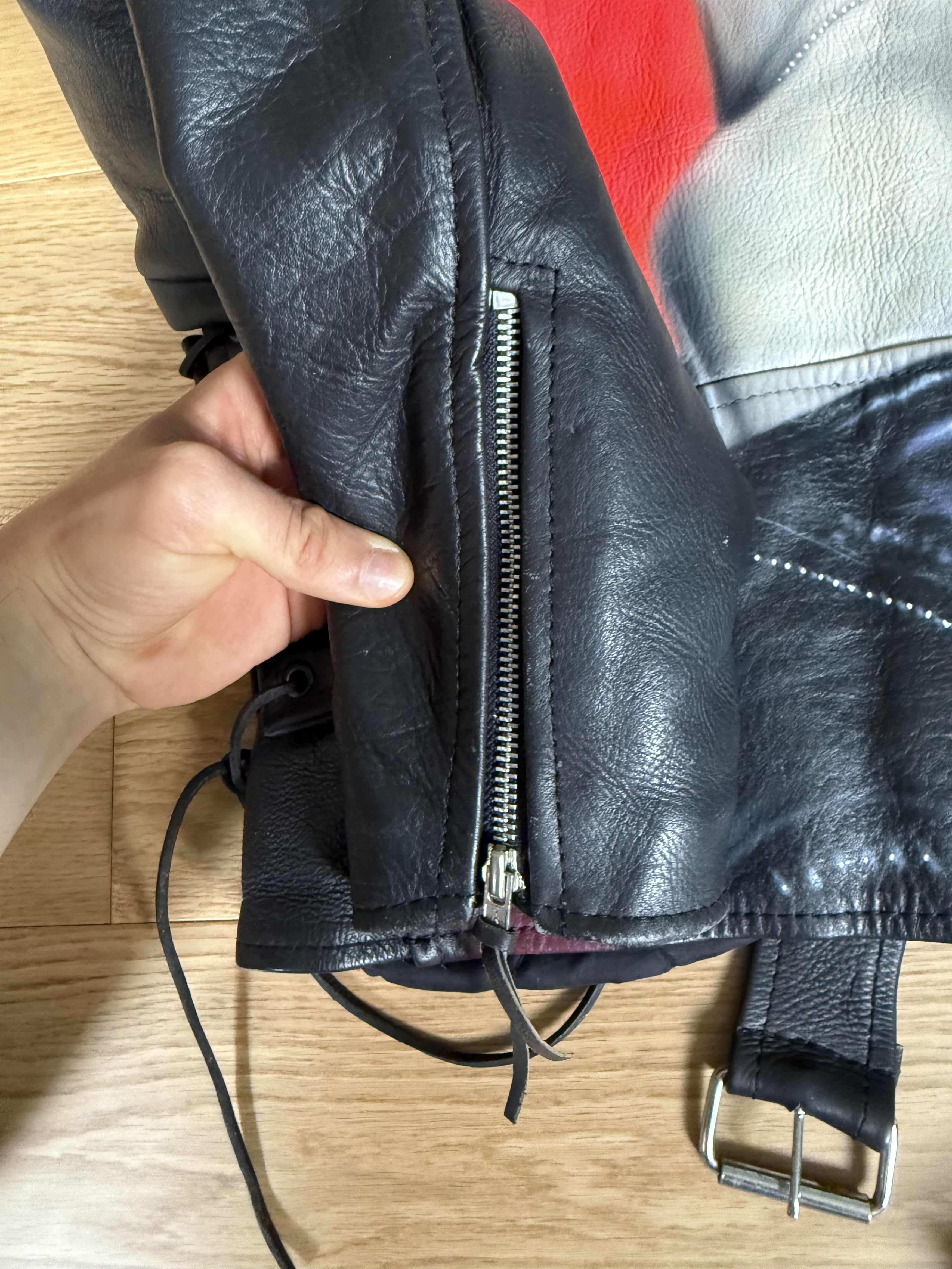 L.A. Roxx LA Roxx x Madonna 92 Leather Perfecto Jacket 80s 90s Vintage Size US L / EU 52-54 / 3 - 9 Thumbnail