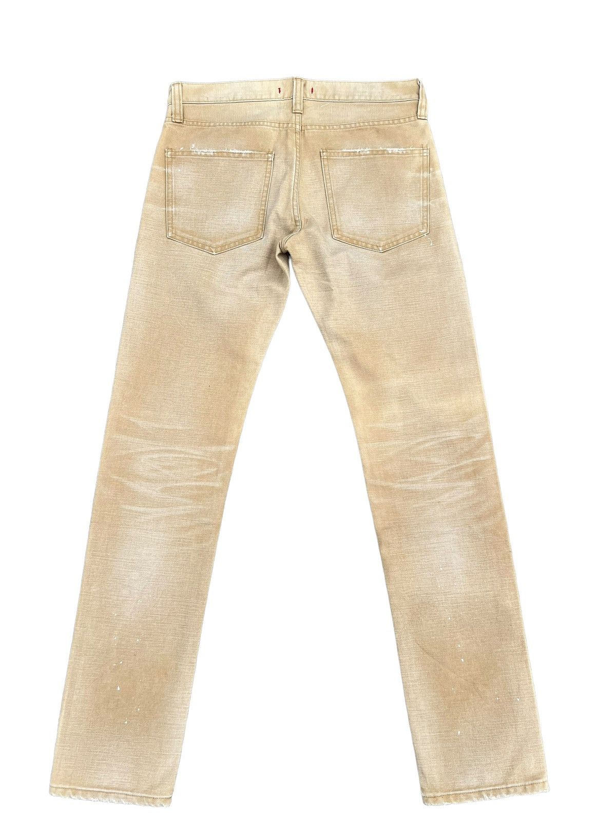 Beams Plus BEAMS X RED CARD Japan Distressed Painter Denim Skinny Jeans Size US 29 - 2 Thumbnail