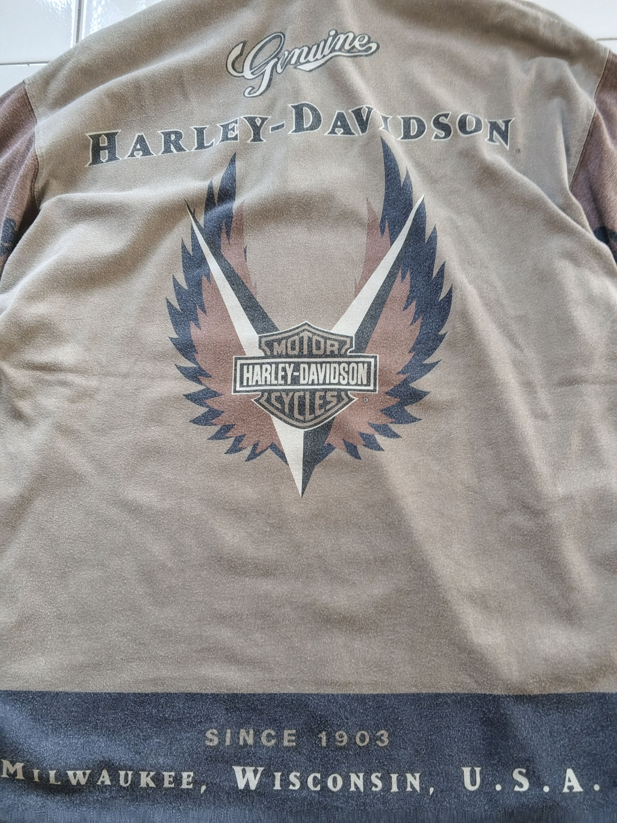 Harley Davidson Vintage halfzip harley davidson Size US L / EU 52-54 / 3 - 7 Thumbnail