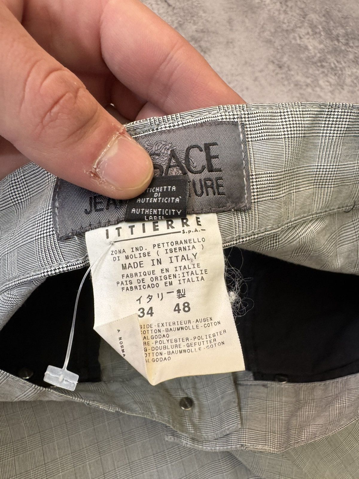 Versace × Versace Jeans Couture × Vintage Vintage Versace Jeans Couture Pants Size US 34 / EU 50 - 5 Thumbnail