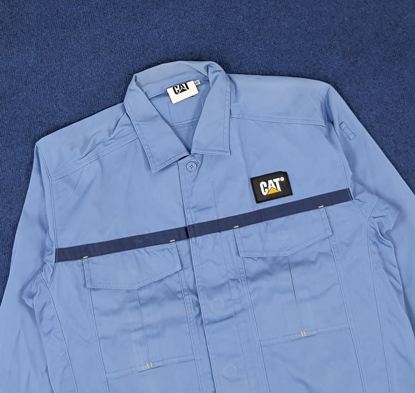 Caterpillar × Vintage Vintage CAT Caterpillar Workwear Jacket Size US M / EU 48-50 / 2 - 2 Thumbnail