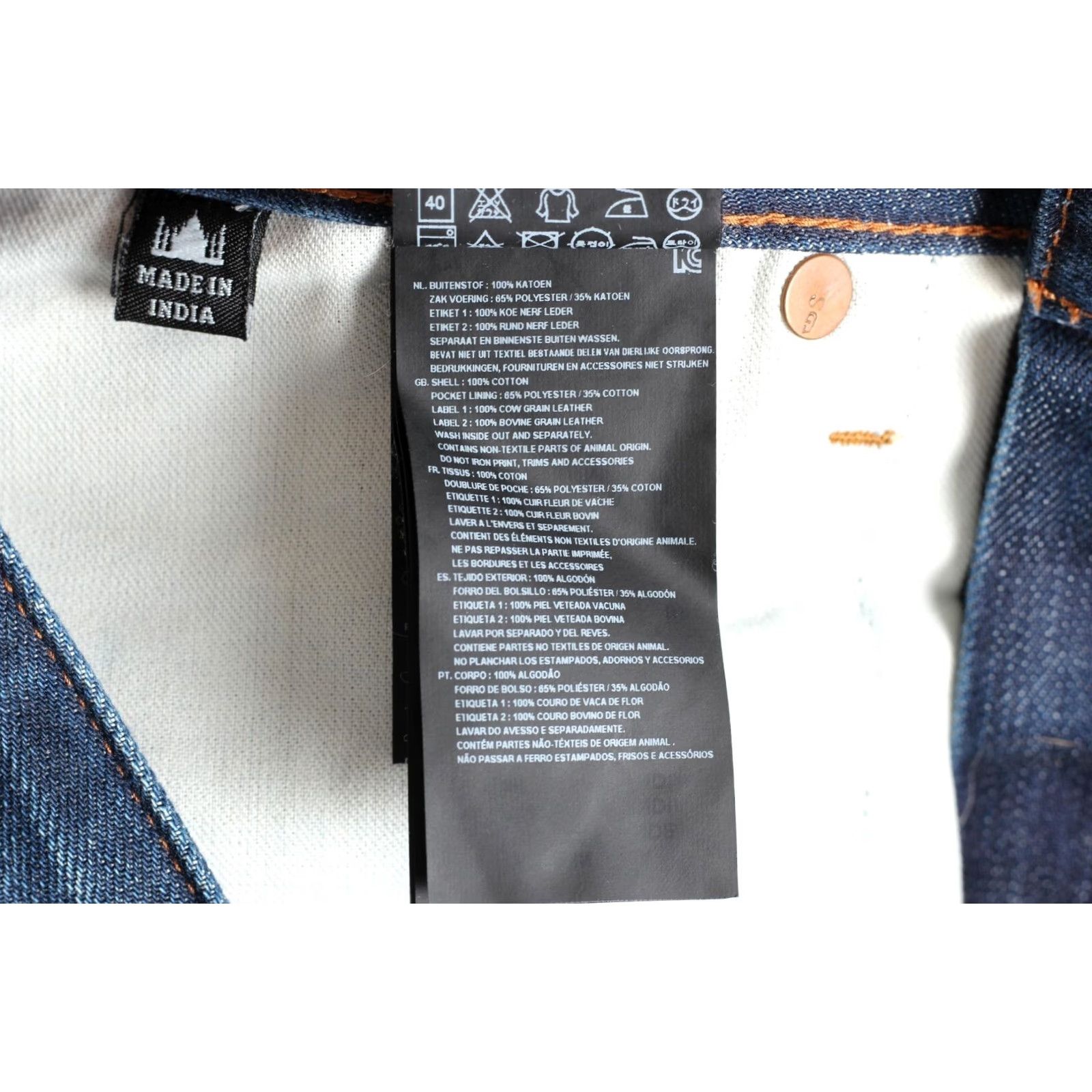 G-Star G-STAR LUMBER Jeans Men Size W33 L34 / Inseam ~31" / 5-Pocket Denim Classic / Medium Wash / Blue / Regular Size 24" / US 00 / IT 34 - 8 Thumbnail
