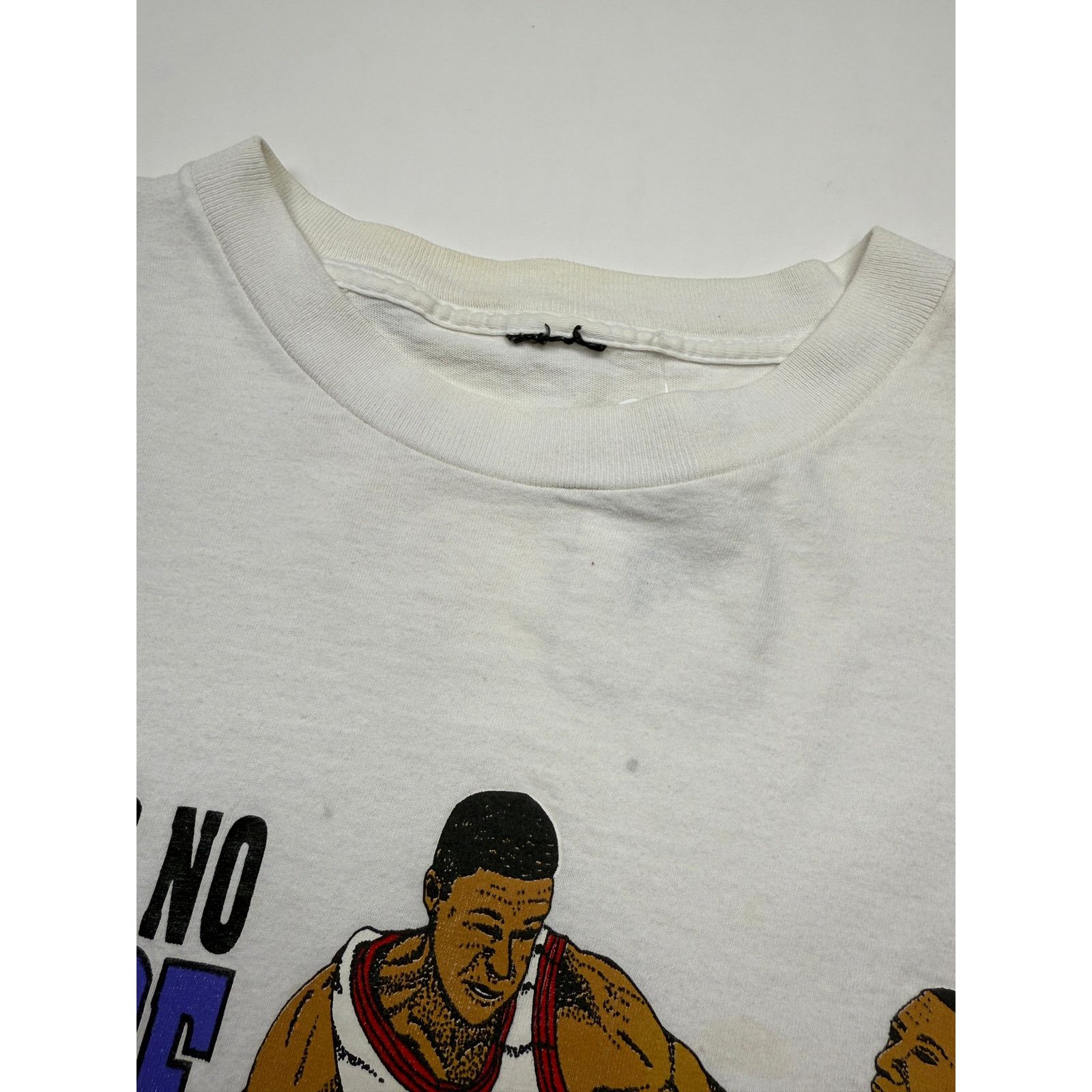 Vintage Vintage 90s Basketball There Is No Defence T Shirt L Size US L / EU 52-54 / 3 - 5 Thumbnail