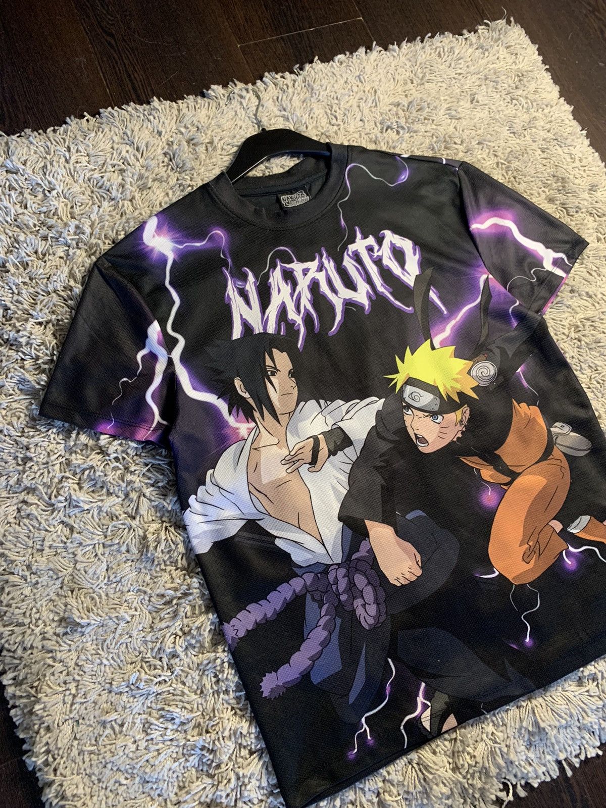 Anime × Japanese Brand × Vintage Overprint Naruto Shippuden Anime movie Japan style y2k hype Size US S / EU 44-46 / 1 - 4 Thumbnail