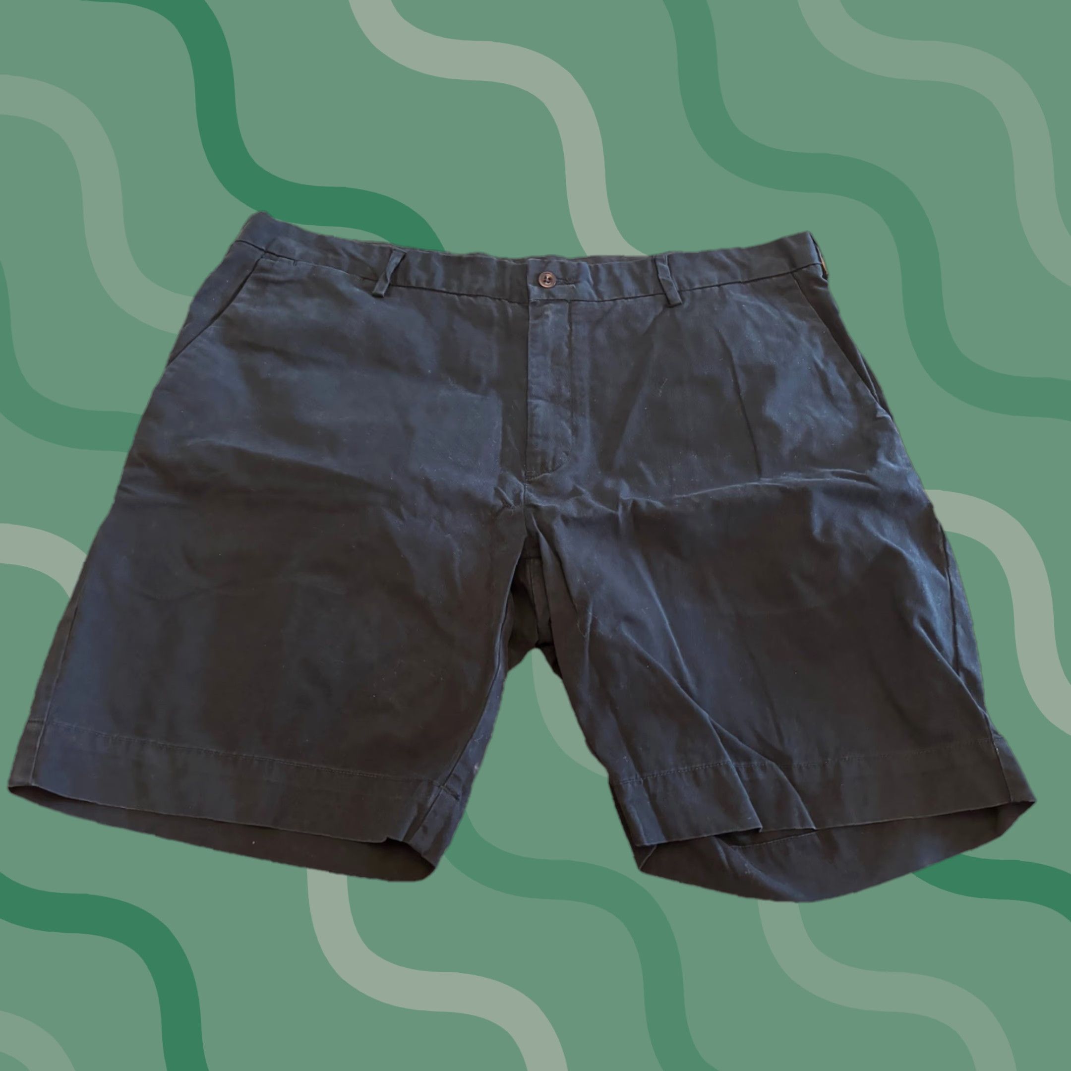 Polo Ralph Lauren VINTAGE Polo Ralph Lauren Shorts Mens 40 Black Chino Cotton USA Hiking K4 Shorts Mens Black Chino Cotton USA Hiking K4 Size US L / EU 52-54 / 3 - 1 Thumbnail