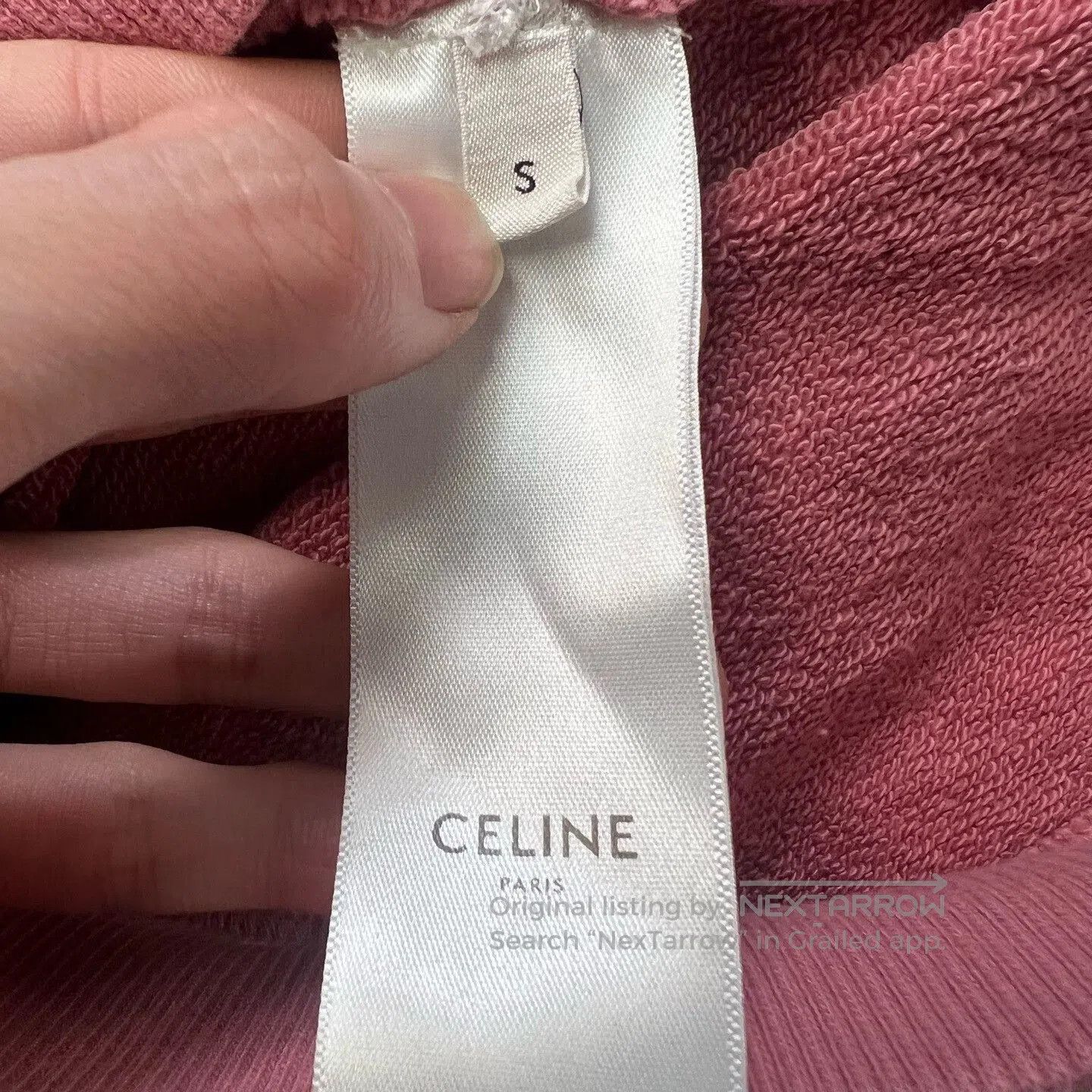Celine Celine Hooded Sweatshirt. Size S / US 4 / IT 40 - 4 Thumbnail