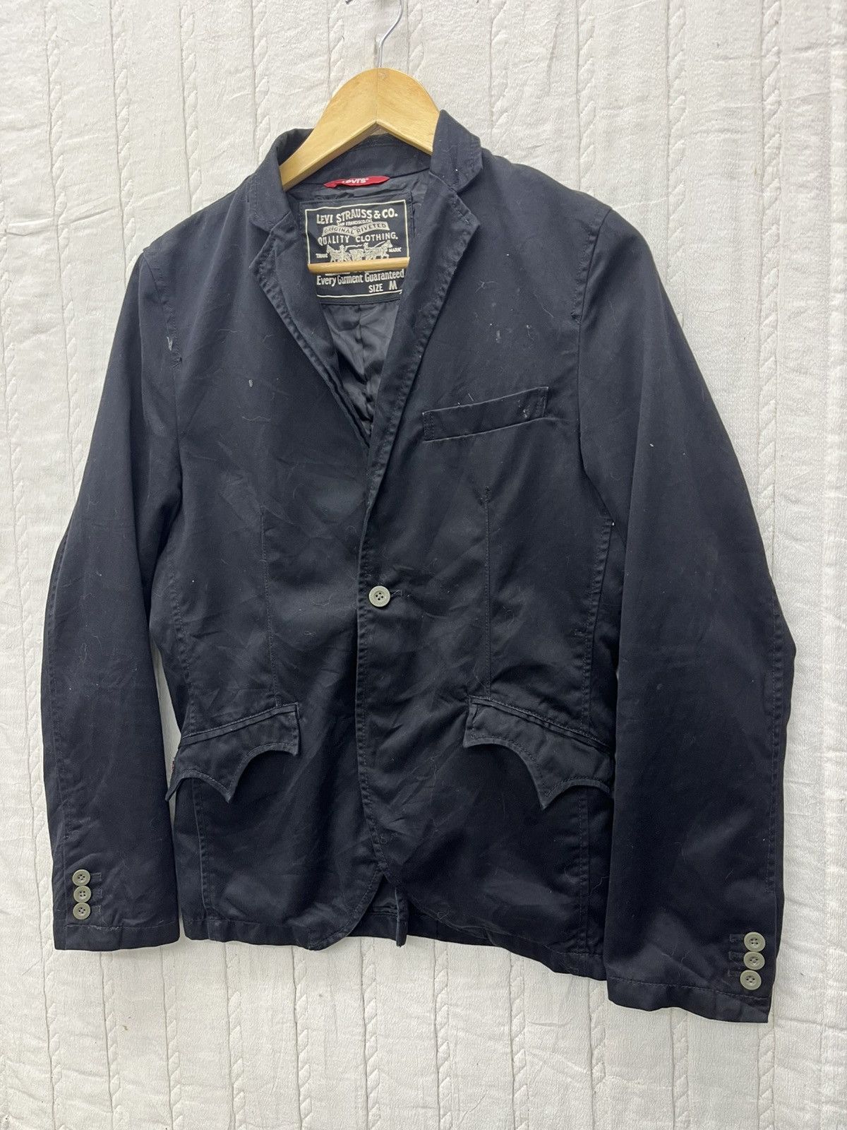 Levi's LEVIS BLACK BLAZER Size M / US 6-8 / IT 42-44 - 3 Thumbnail
