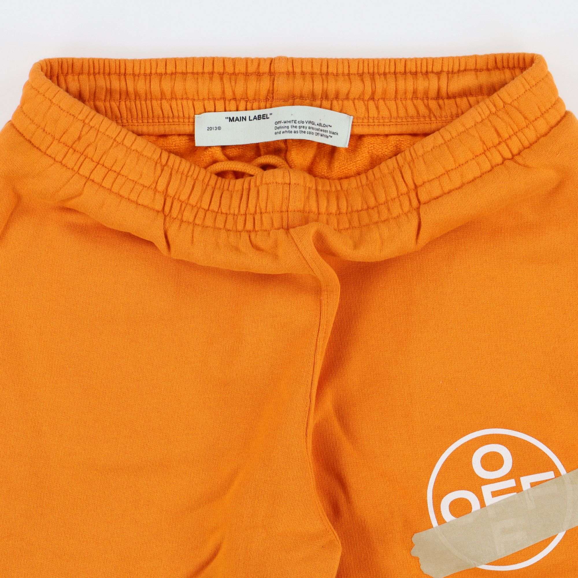 Off-White Orange Tape Diagonals Logo Sweatpants Size US 32 / EU 48 - 5 Thumbnail