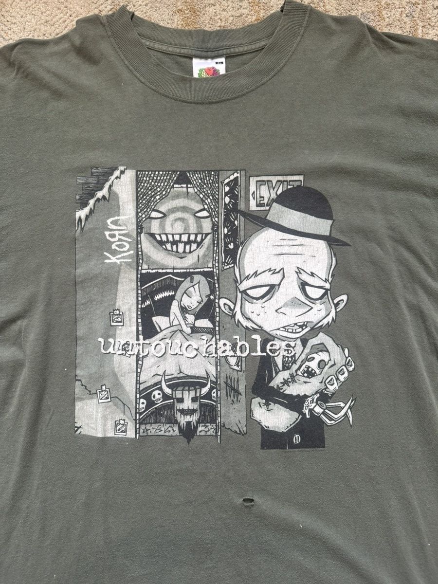 Band Tees Korn 2002 European Untouchables Tour T-Shirt Size US XL / EU 56 / 4 - 2 Thumbnail