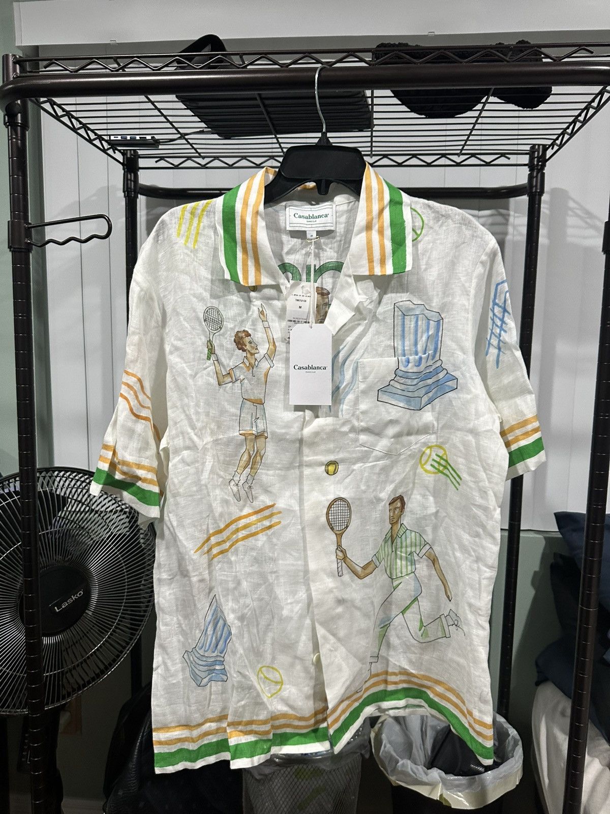 Casablanca Casablanca button up short sleeve shirt Size US M / EU 48-50 / 2 - 6 Thumbnail