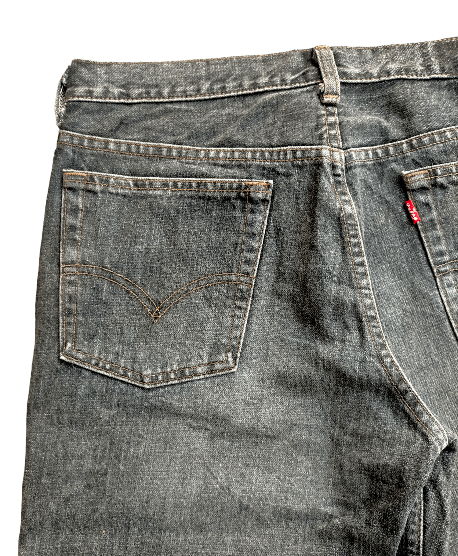 Japanese Brand Flare Jeans Levis 517 Boot cut Black Denim Size US 32 / EU 48 - 9 Thumbnail