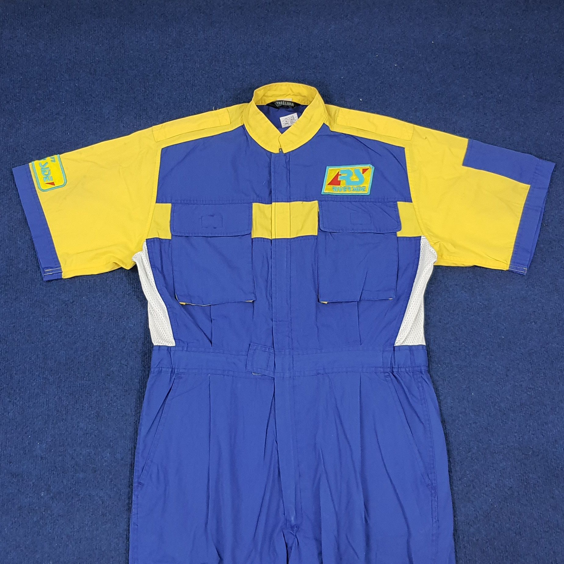 Vintage Vintage River Side Staff Racing Workwear Coverall Size US M / EU 48-50 / 2 - 3 Thumbnail