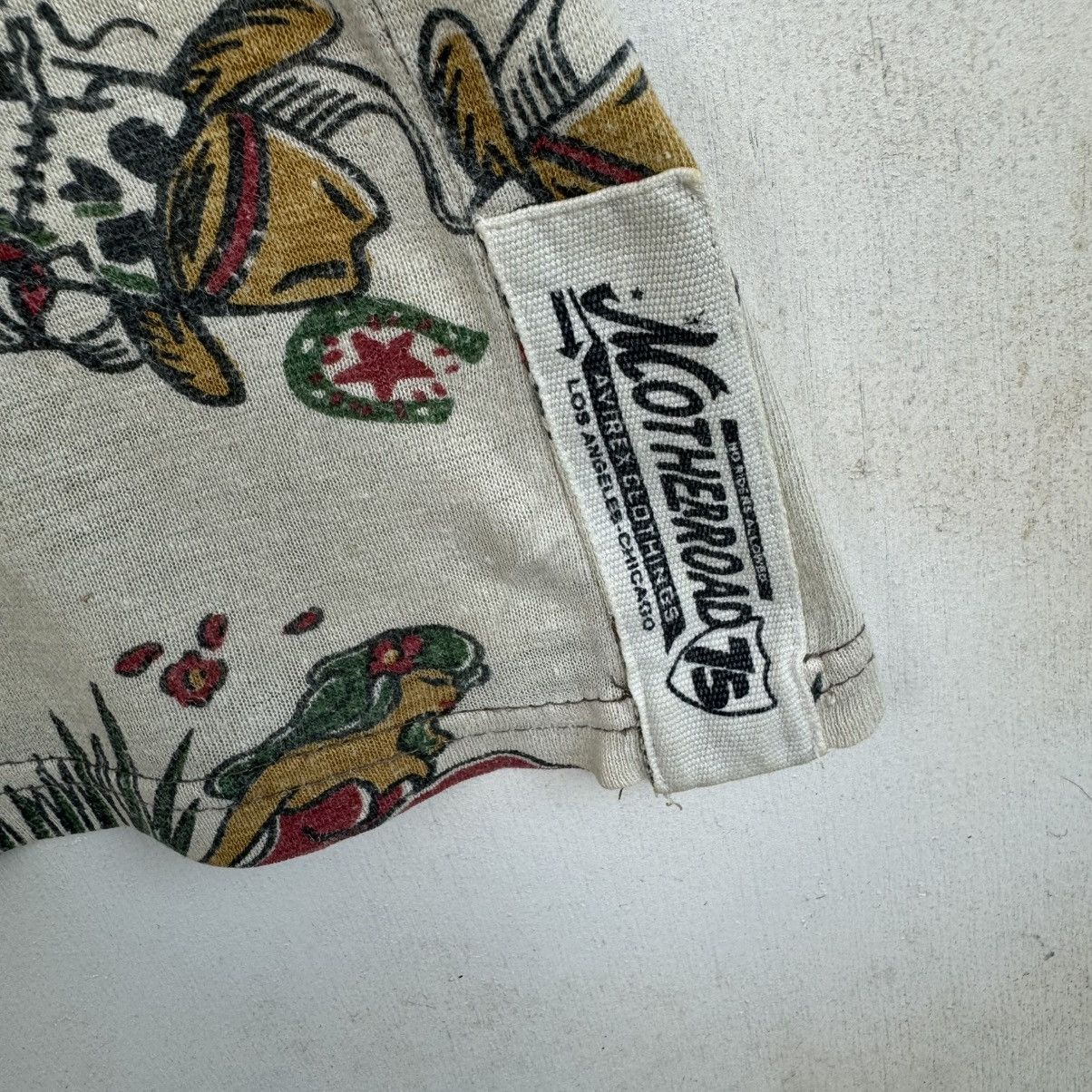 Avirex × Vintage Avirex Mother Road All Over Print Sleeveless Tank Top Size US M / EU 48-50 / 2 - 3 Thumbnail