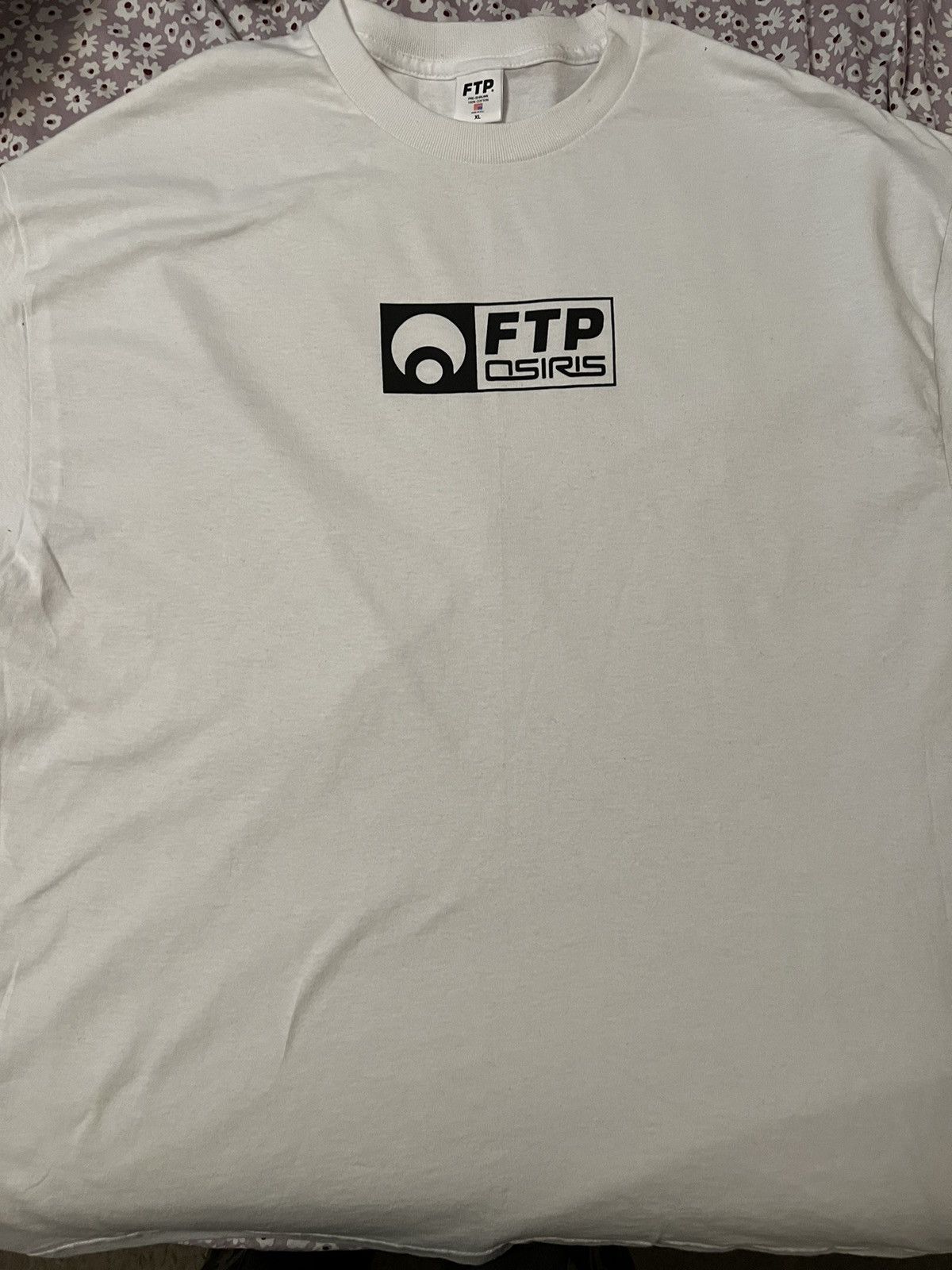 image of Ftp X Osiris Tee in White, Men's (Size XL)