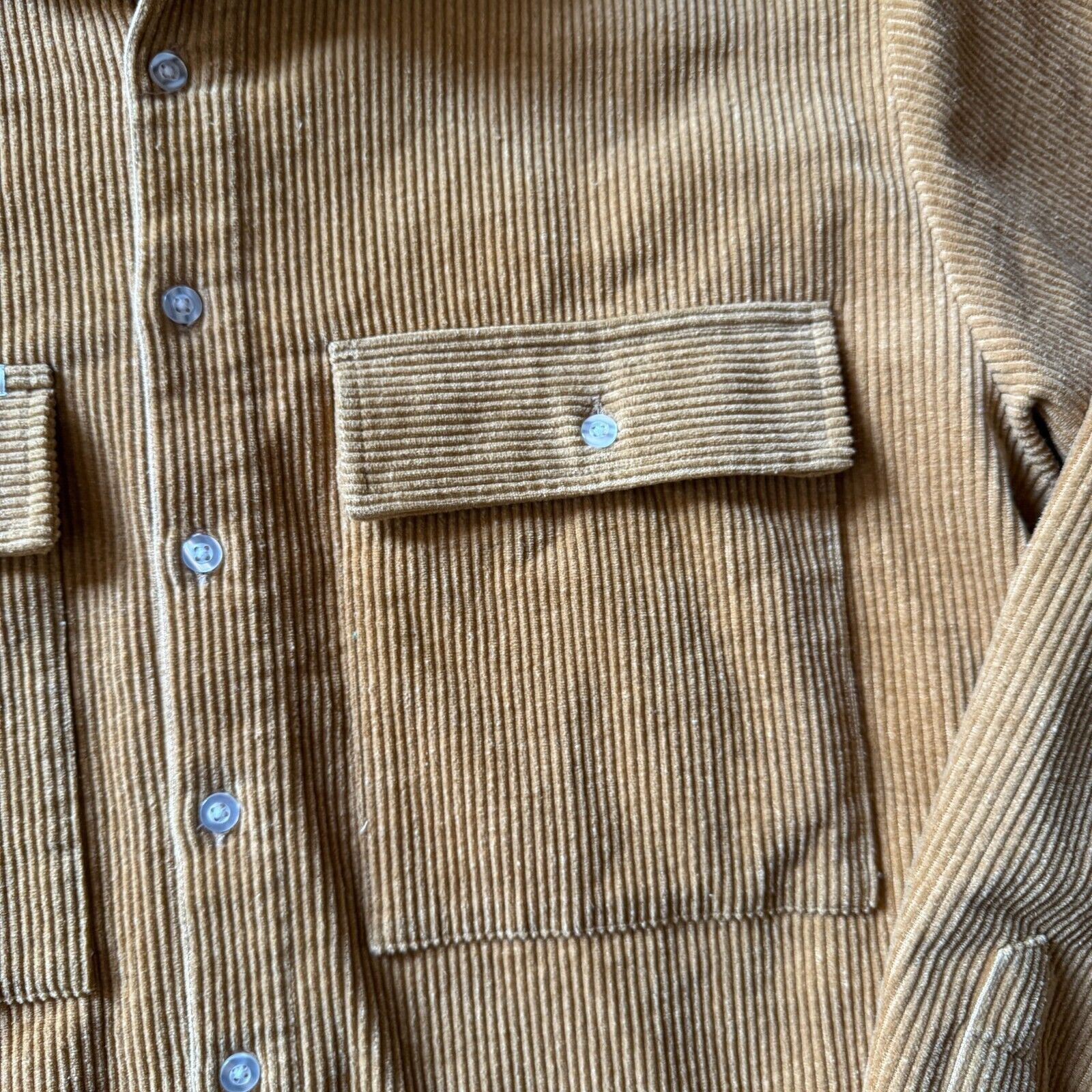 Fucking Awesome Fucking Awesome Corduroy Overshirt FA Medium Brown Button Up Size US M / EU 48-50 / 2 - 5 Thumbnail