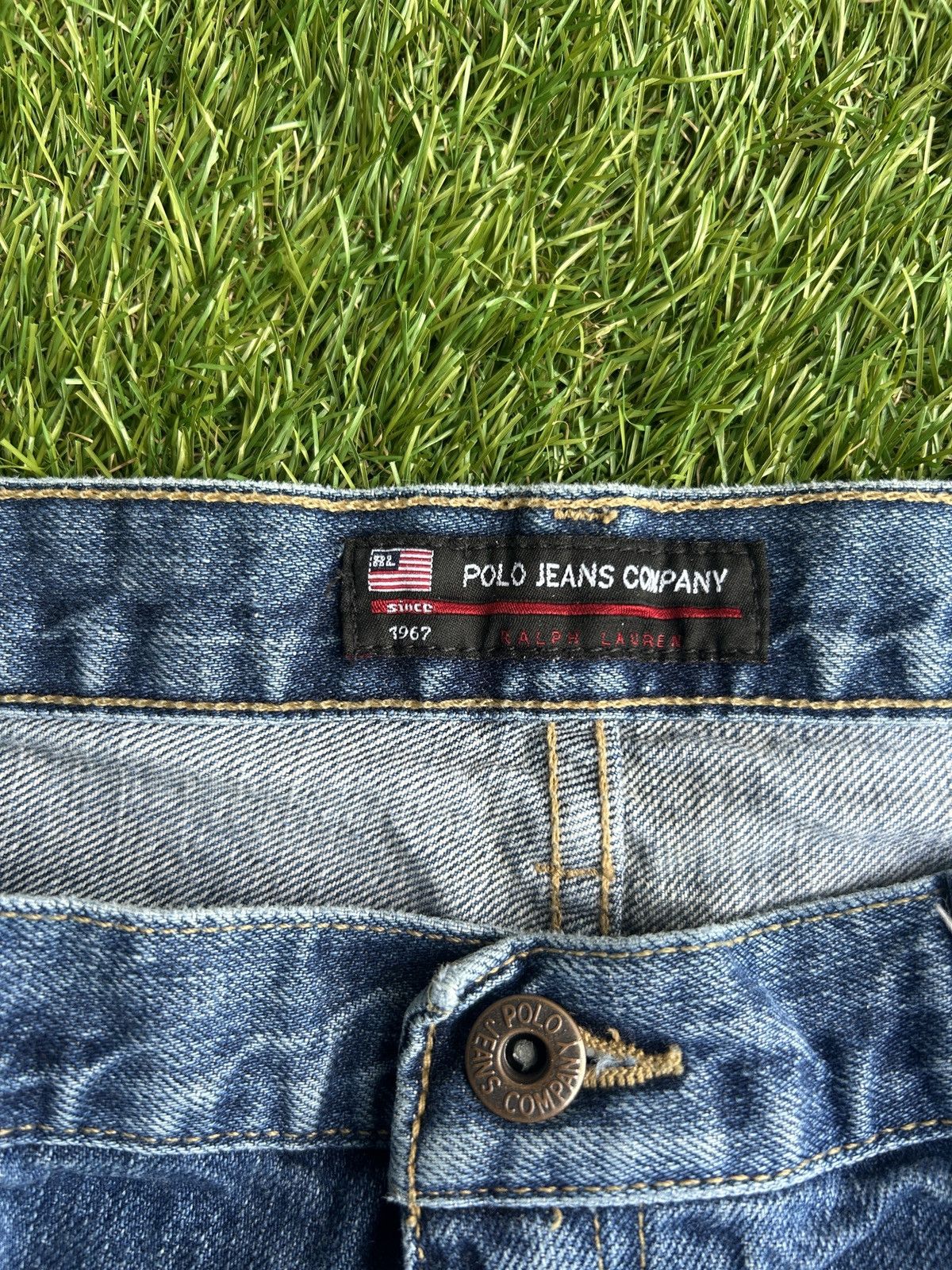 Polo Ralph Lauren Vintage Y2K Polo Jeans Co. Ralph Lauren Denim Jeans Size US 44 / EU 60 - 3 Thumbnail