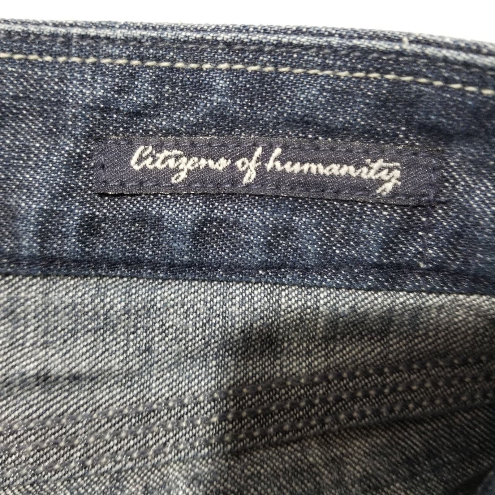 Citizens Of Humanity Citizens Of Humanity Jeans 29 Low Slung Trouser Wide Leg Size 29" - 4 Thumbnail