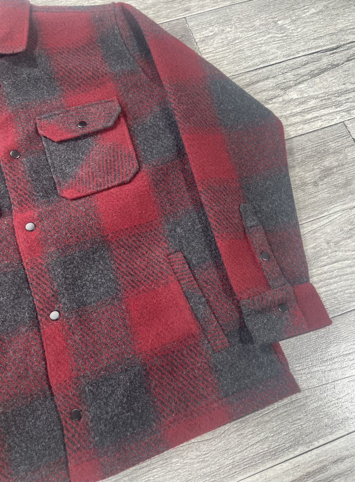Folk Vintage Folk Luxury Style Mens Wool Style Overshirt Size US M / EU 48-50 / 2 - 4 Thumbnail