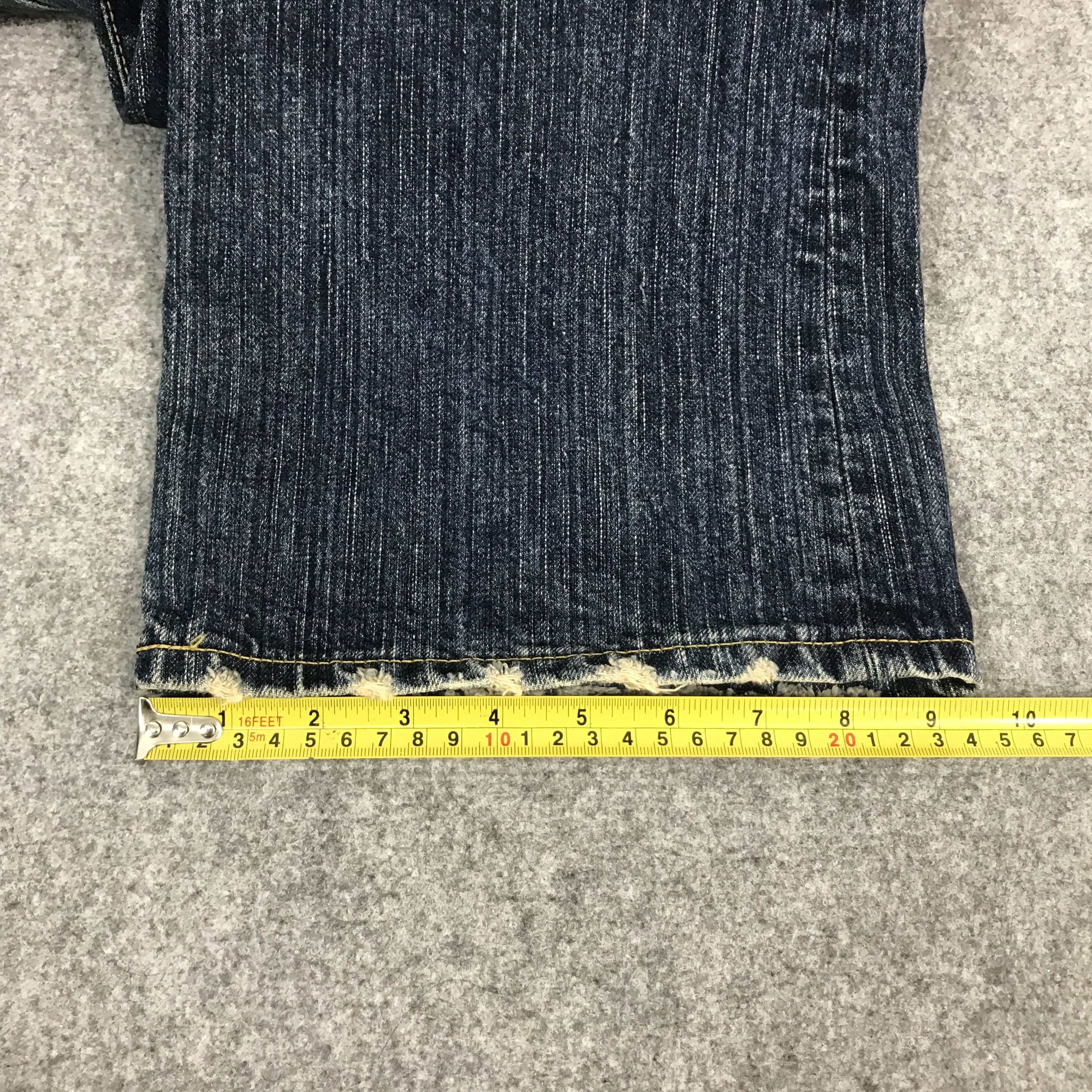Edwin × Japanese Brand Flared edwin Japan bootcut distressed jeans Size US 34 / EU 50 - 12 Thumbnail