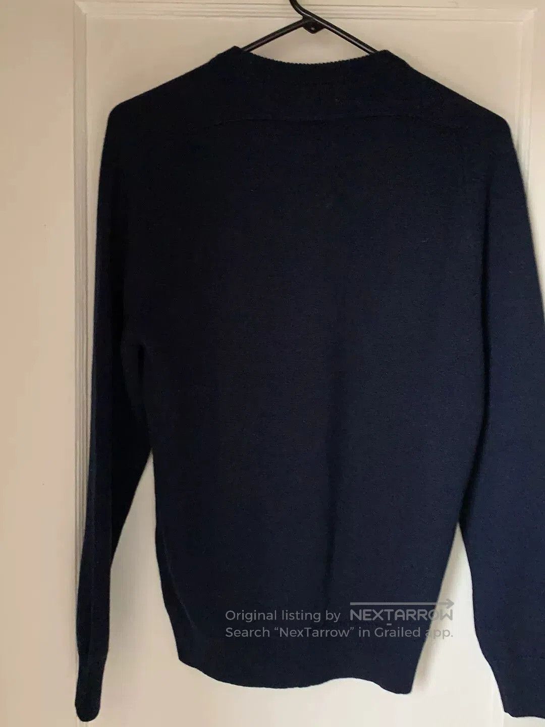 Saint Laurent Paris Saint Laurent Dark Blue Cashmere Sweater. Size US S / EU 44-46 / 1 - 2 Thumbnail