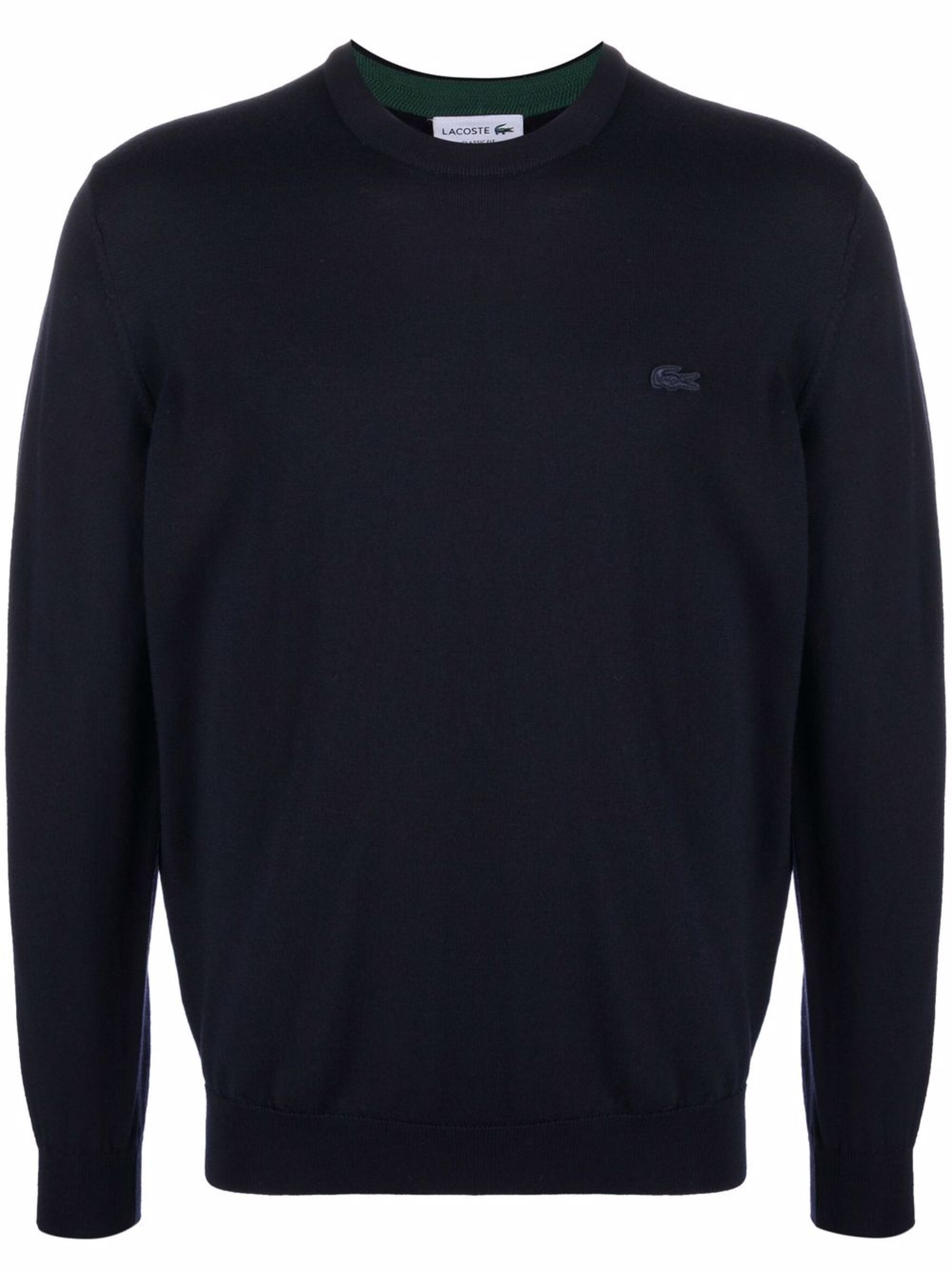 Lacoste o1s22i1n1124 Wool Crewneck Pullover Sweater in Blue Size US L / EU 52-54 / 3 - 1 Thumbnail
