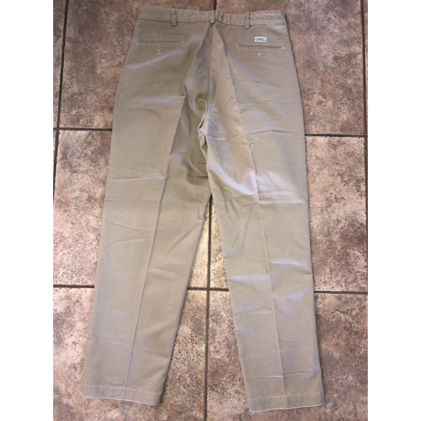 Polo Ralph Lauren Polo Ralph Lauren Dress Pants Mens 36 x 32 Beige Regular Inseam 32 Mens Size US M / EU 48-50 / 2 - 4 Thumbnail