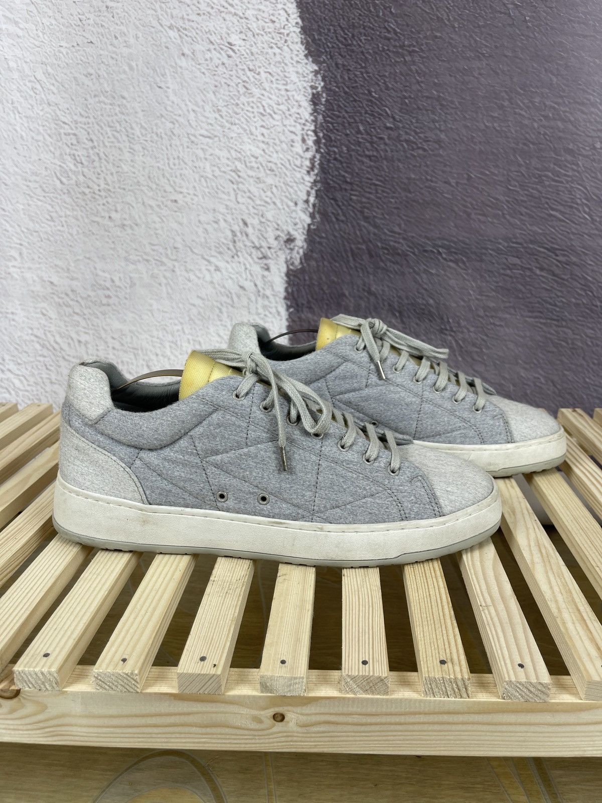 Etq ETQ. Handmade in Portugal low-top sneakers in grey Size US 10 / EU 43 - 2 Thumbnail