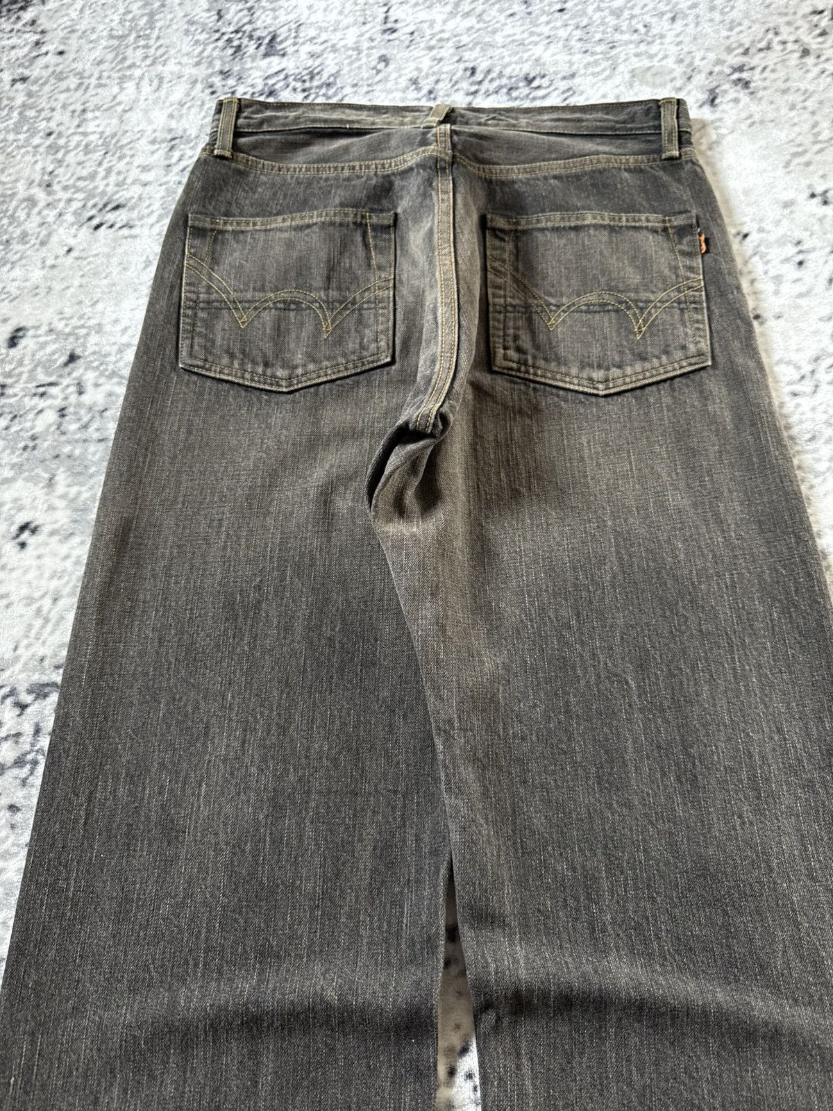 Edwin Rare Edwin 505 13.5 Oz Selvedge Wide Baggy Redline Jeans Size US 32 / EU 48 - 15 Thumbnail