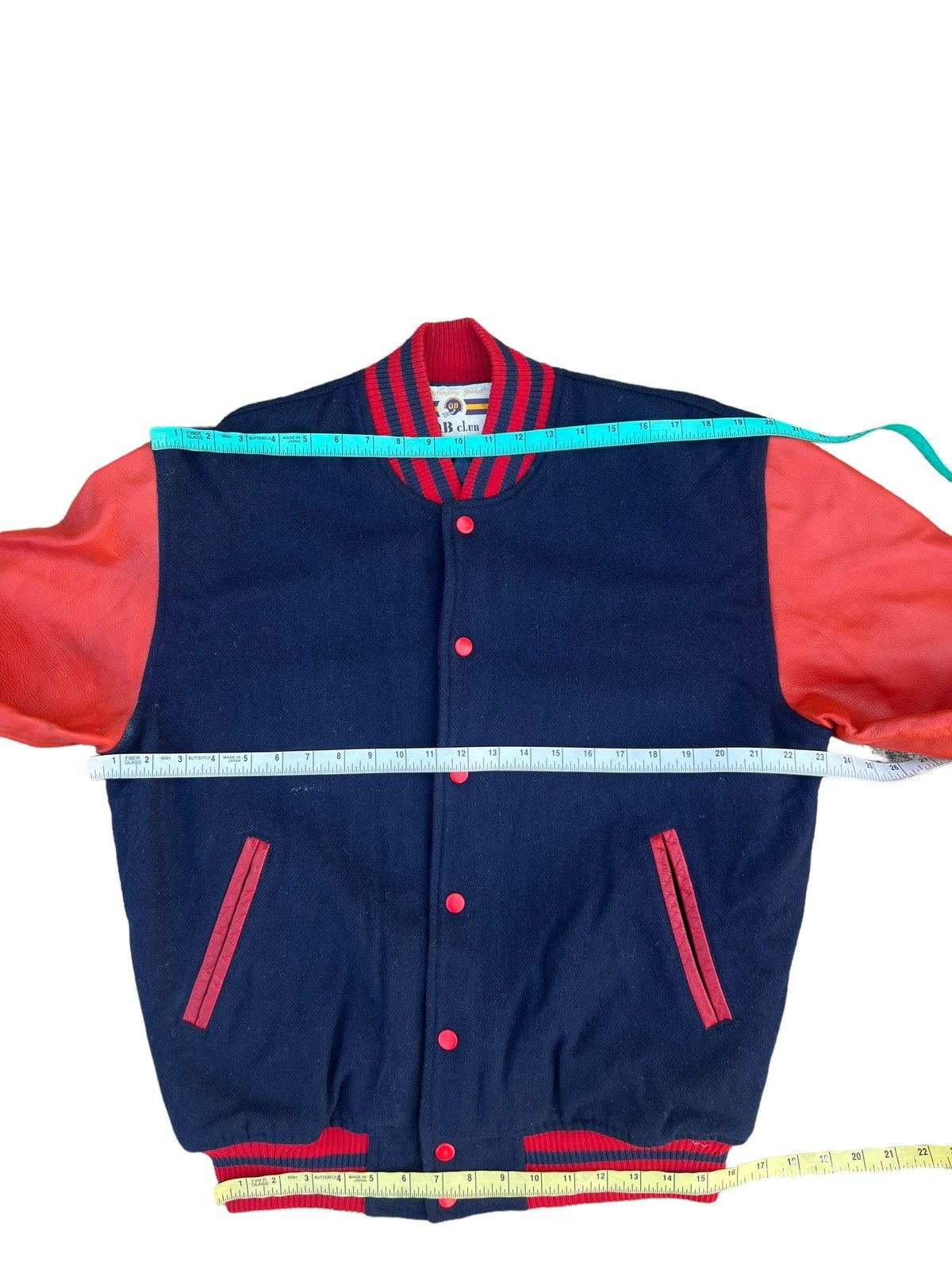 Leather Vintage 90s MIRV Ski Racing Team QB Club Varsity Jacket Size US M / EU 48-50 / 2 - 3 Thumbnail