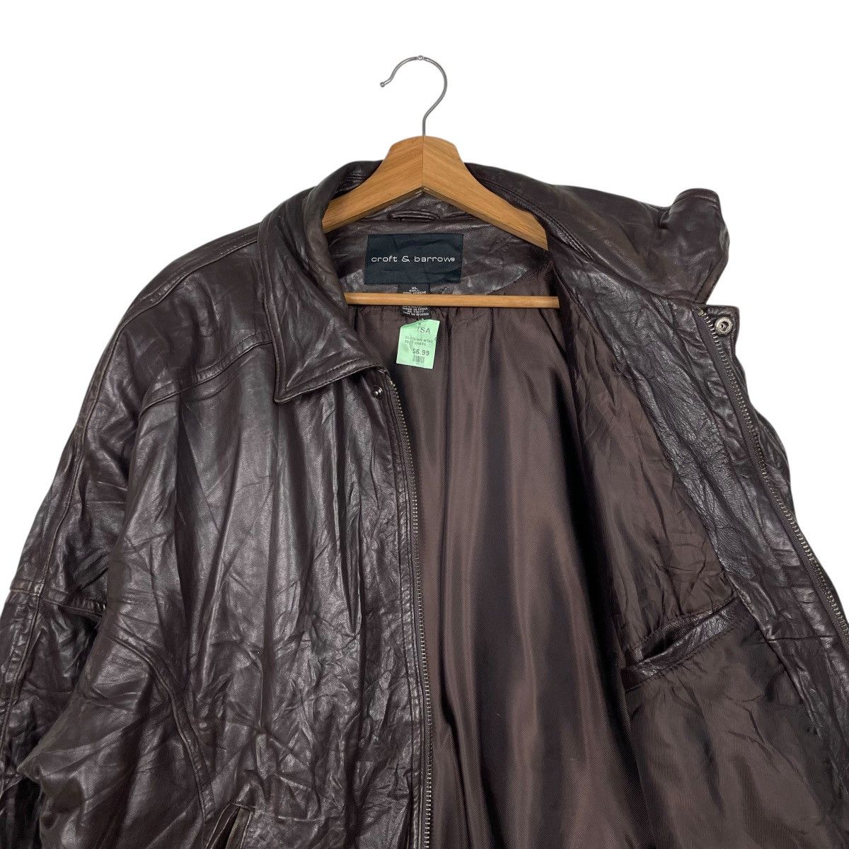 Croft & Barrow Croft & Barrow Leather Jacket Size US XL / EU 56 / 4 - 11 Thumbnail