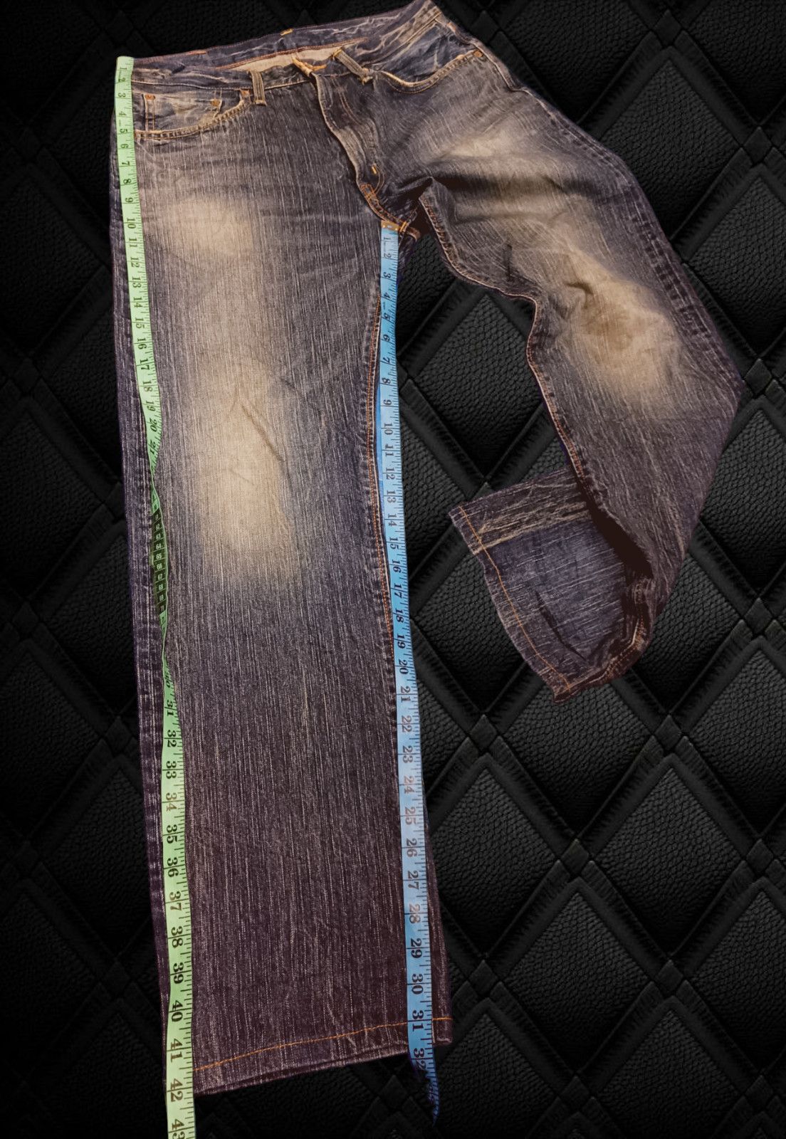 Edwin EDWIN 505zx selvedge Orentab and nice design. Size US 33 - 11 Thumbnail