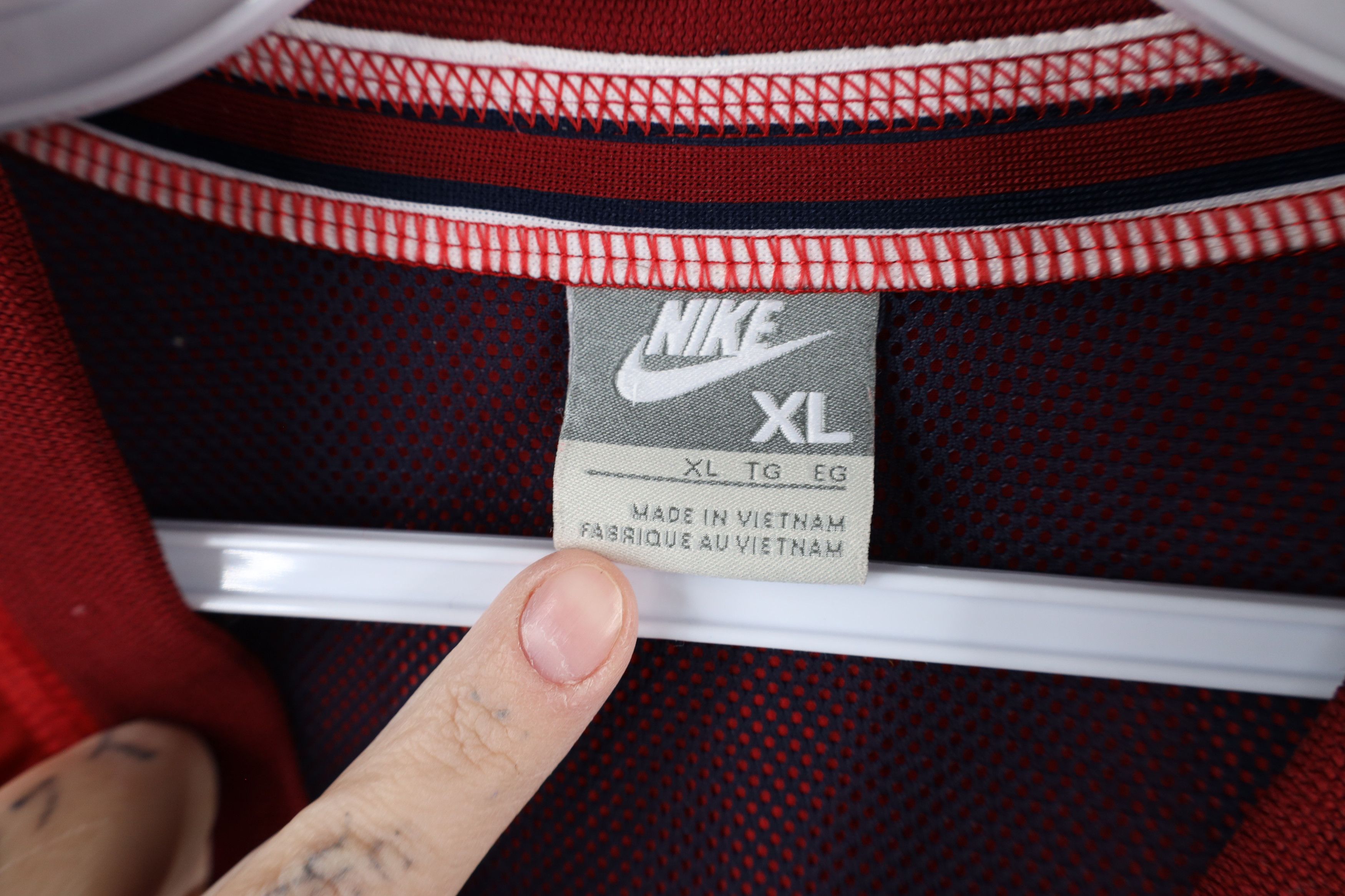 Nike × Vintage Vintage Nike Mini Swoosh Lined Pullover Windbreaker Jacket Size US XL / EU 56 / 4 - 8 Thumbnail