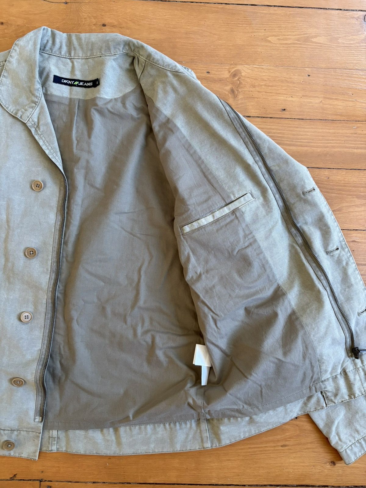 DKNY DKNY Canvas Graphic Jacket Size US M / EU 48-50 / 2 - 3 Thumbnail