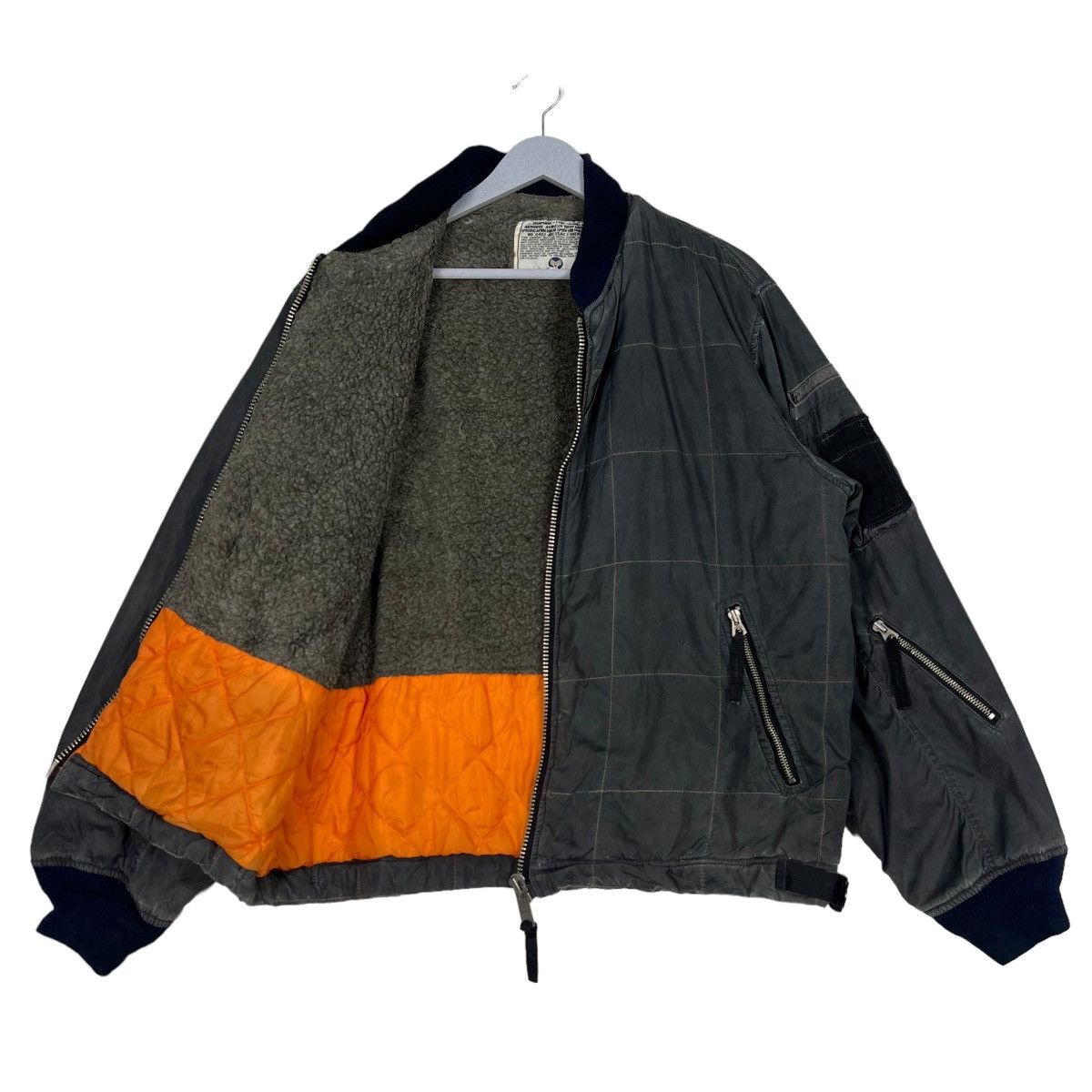 Avirex 🔥 VINTAGE 90s AVIREX BOMBER JACKET Size US S / EU 44-46 / 1 - 9 Thumbnail