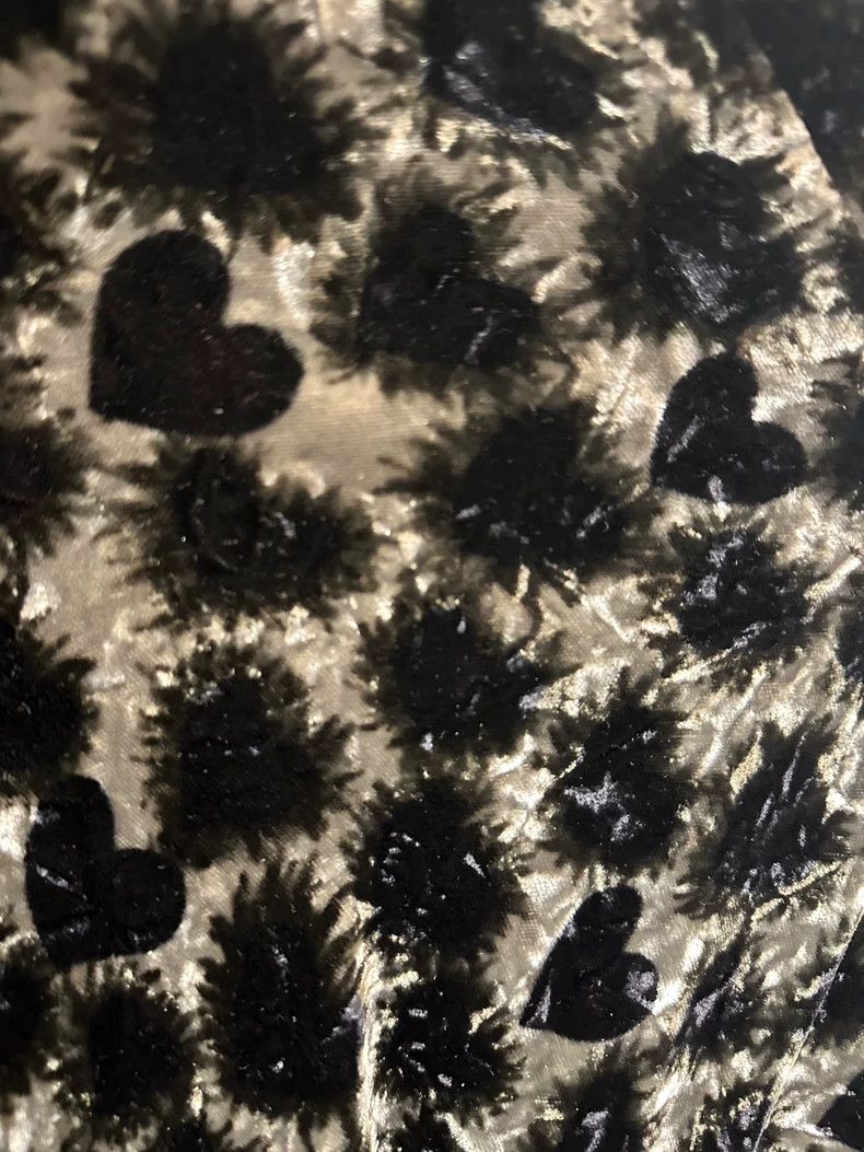 Other Comme Des Garcons Heart Flocked Velvet Four-Piece Shaped C Size M / US 6-8 / IT 42-44 - 5 Thumbnail