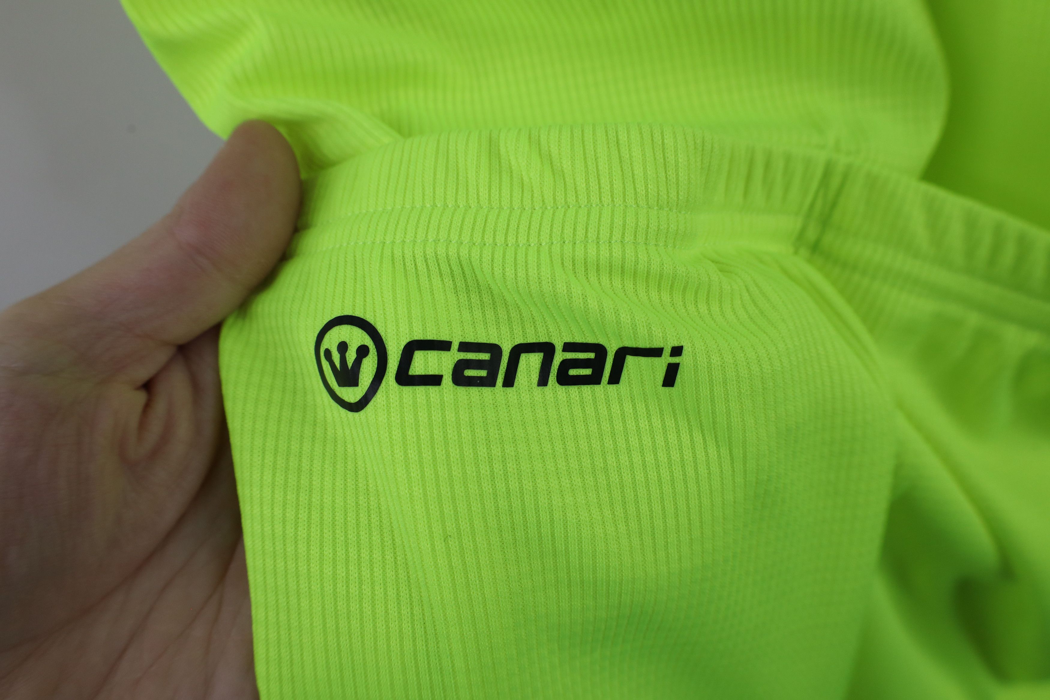 Vintage Deadstock Vintage Canari Cycling Jersey Highlighter Yellow Size US XL / EU 56 / 4 - 11 Thumbnail